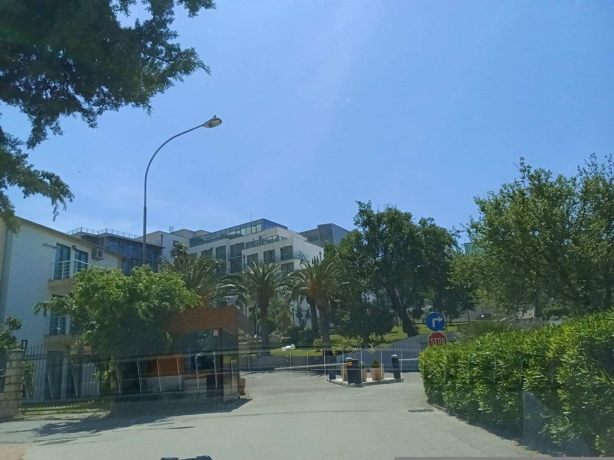 Street view near Blue Palace, Budva