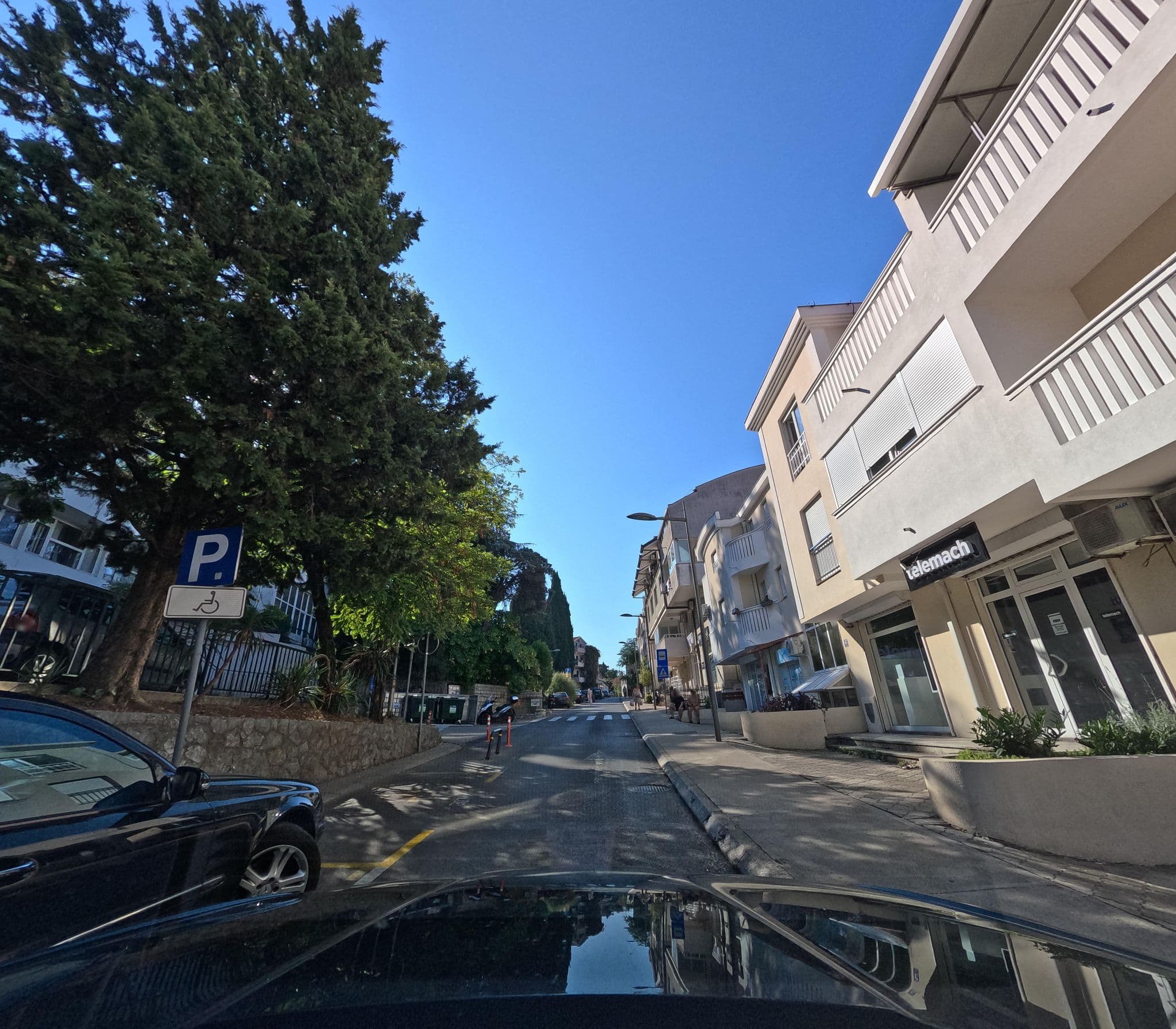 Street view near Apartments Poznanovic, Herceg Novi — © Cakalovski (CC BY-SA · Mapillary)