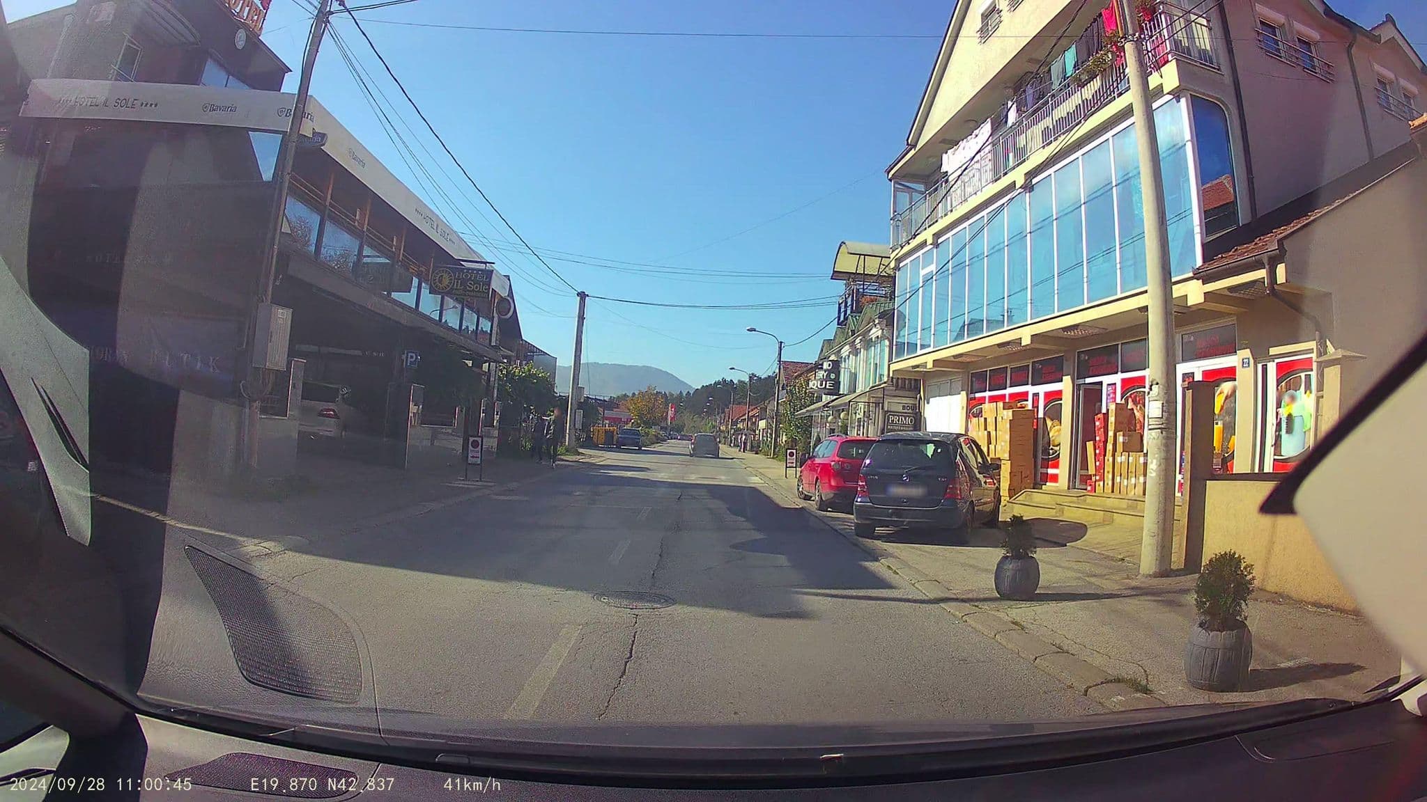 Street view near Il Sole, Berane — © pmilanovic (CC BY-SA · Mapillary)