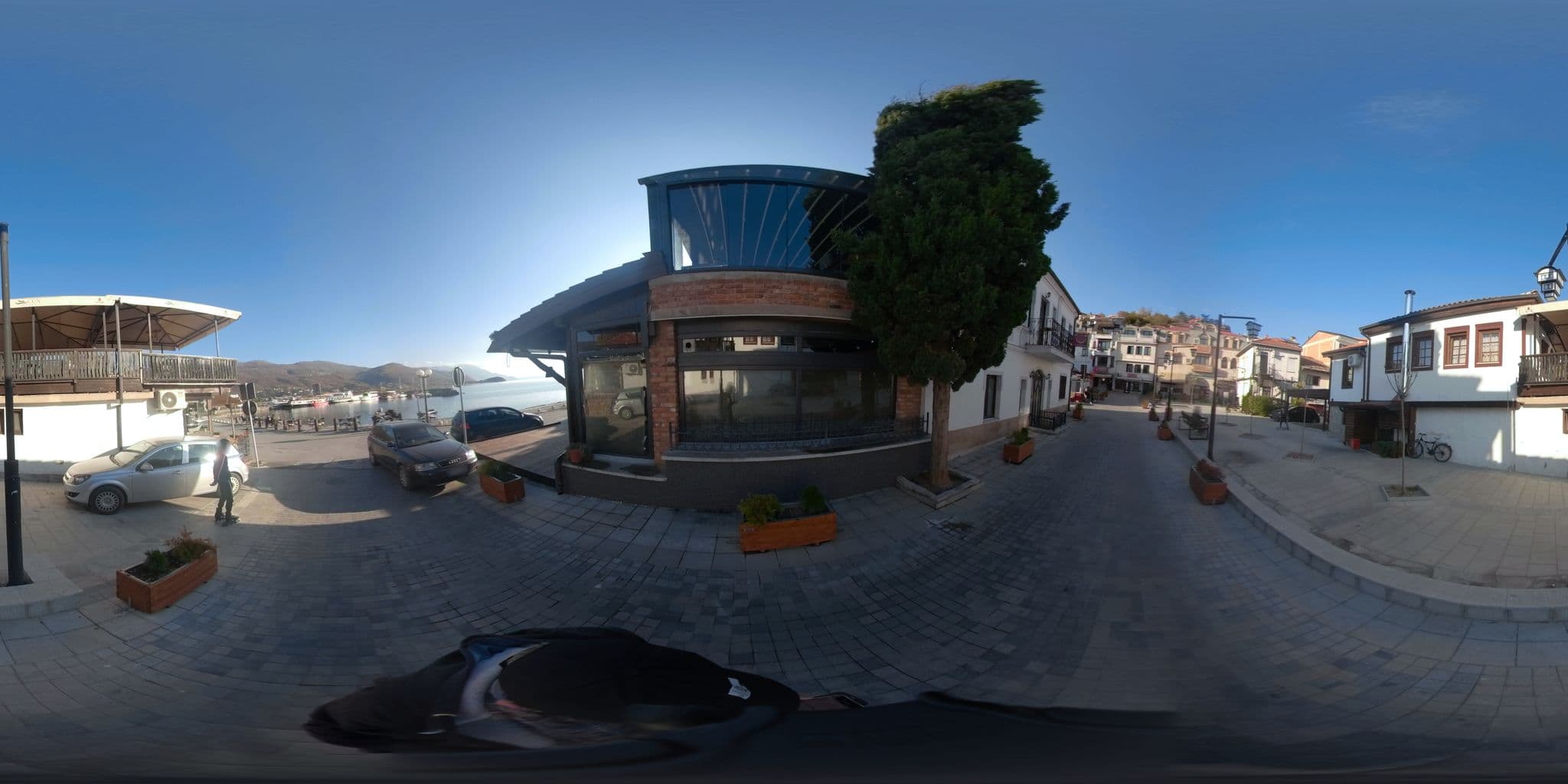 Street view near Villa Tabana, Ohrid — © akyrkou (CC BY-SA · Mapillary)