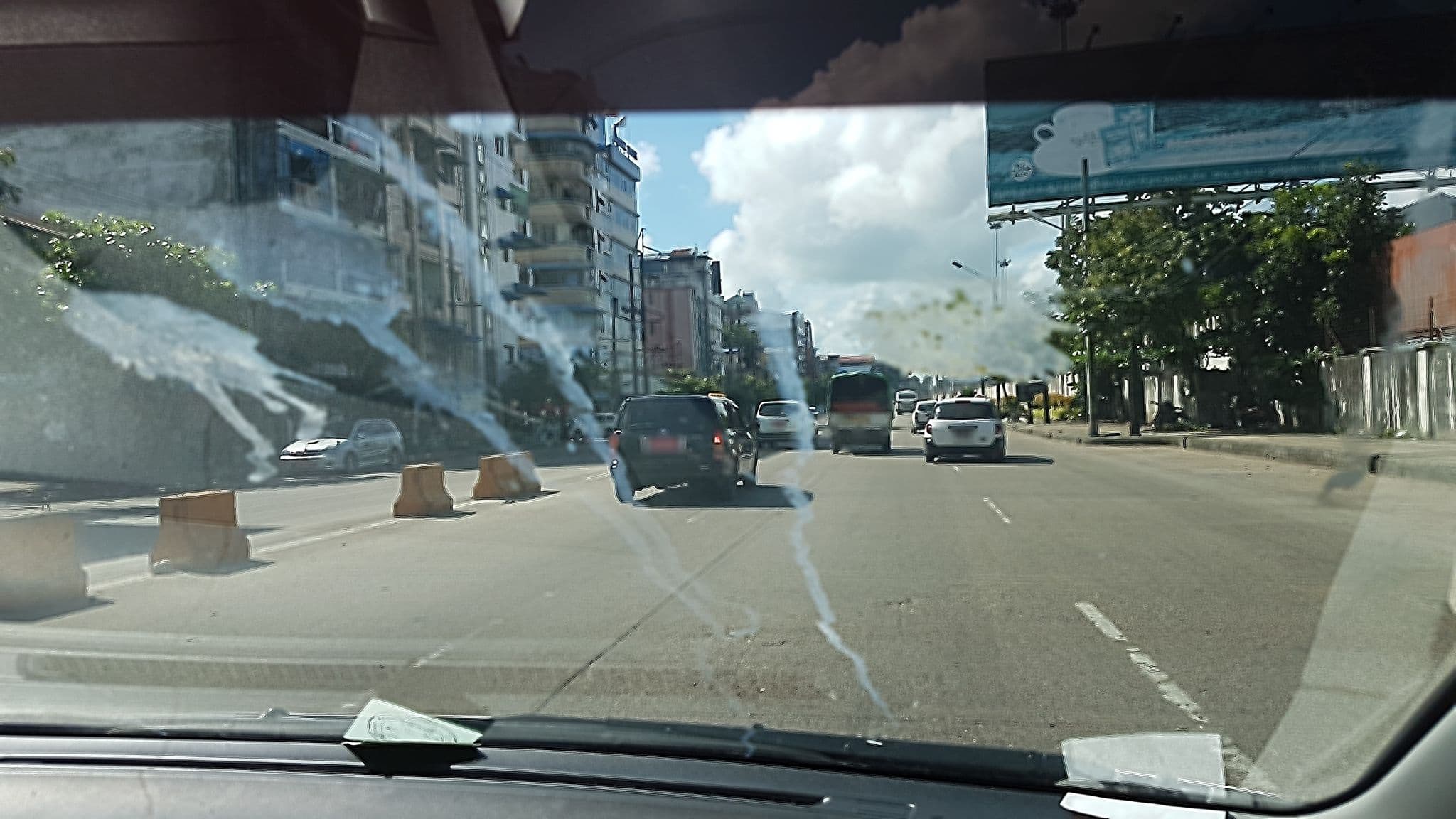 Street view near Len Sen Guest House, Kyimyindine — © aungphone (CC BY-SA · Mapillary)