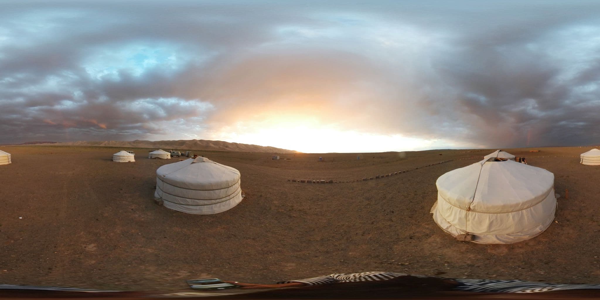 Street view near Nyamsvren's ger camp, Bogd — © l1ndemann (CC BY-SA · Mapillary)