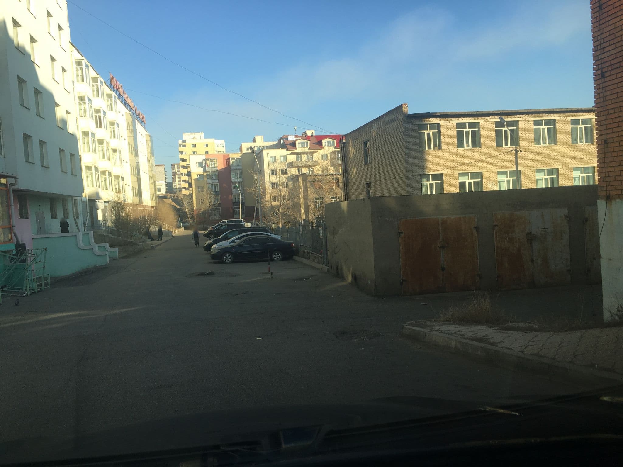 Street view near Mongolian Budget Hostel, Ulan Bator