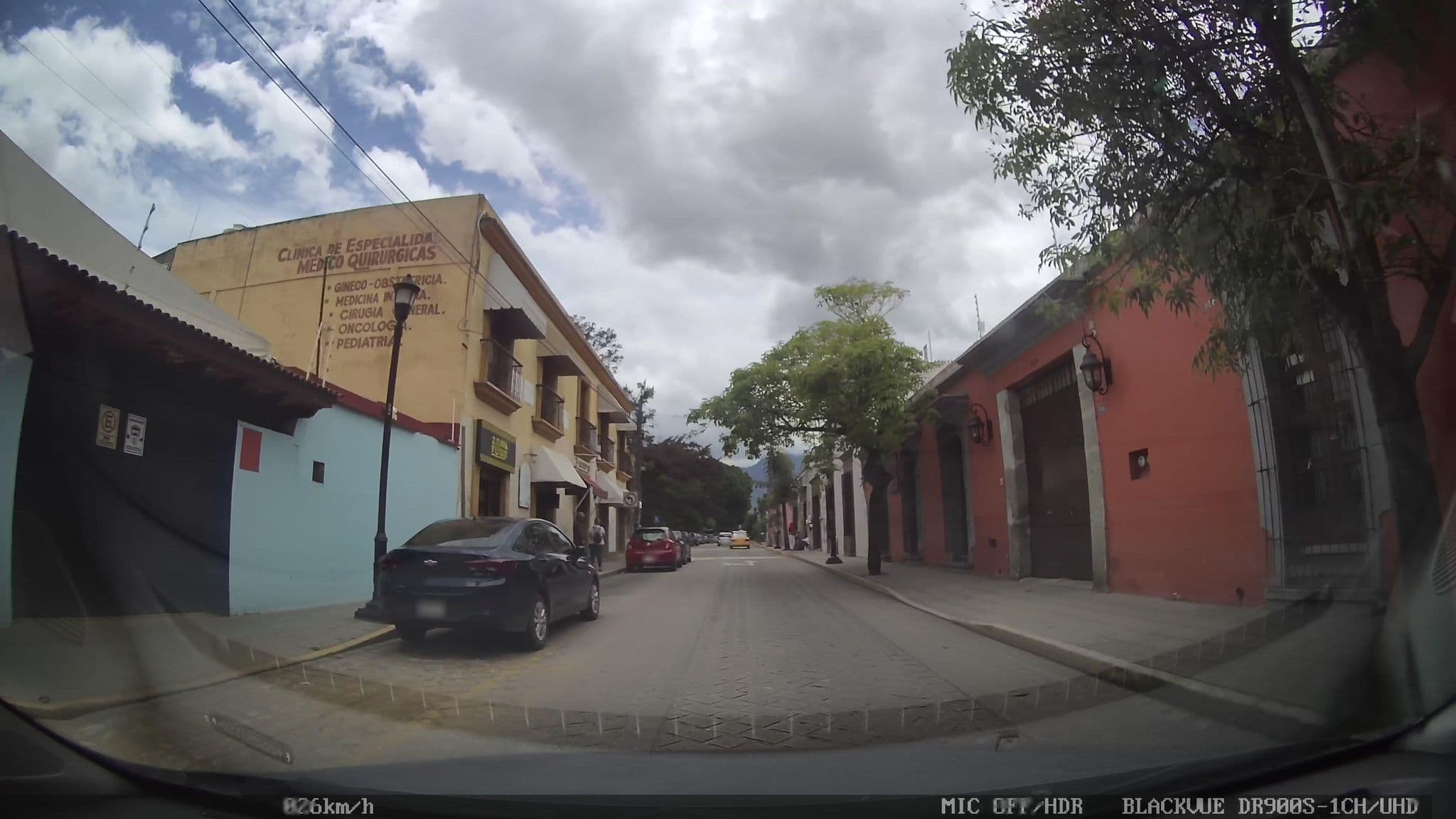 Street view near Las Mariposas, Oaxaca