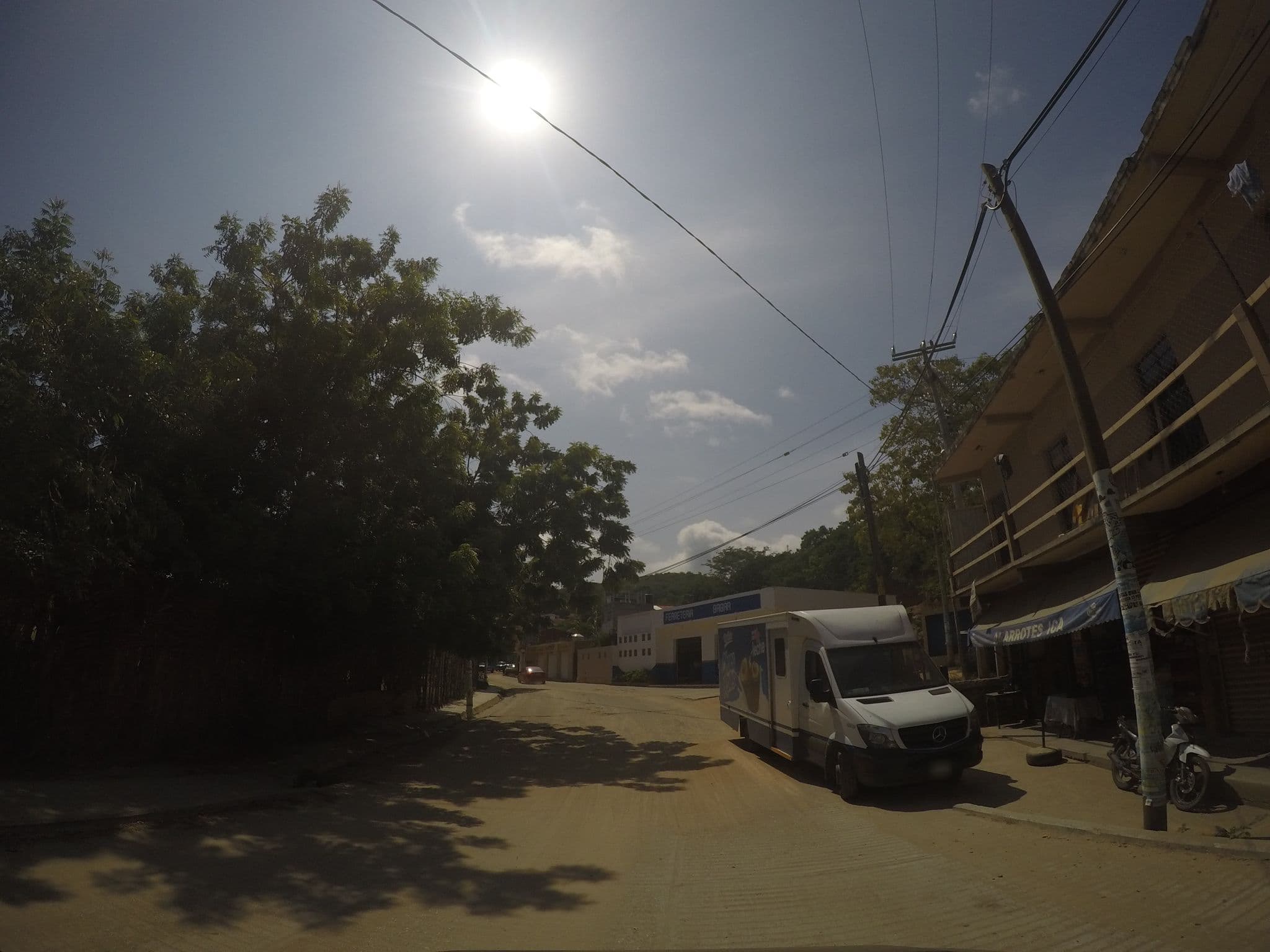 Street view near Posada San Miguel, Puerto Ángel