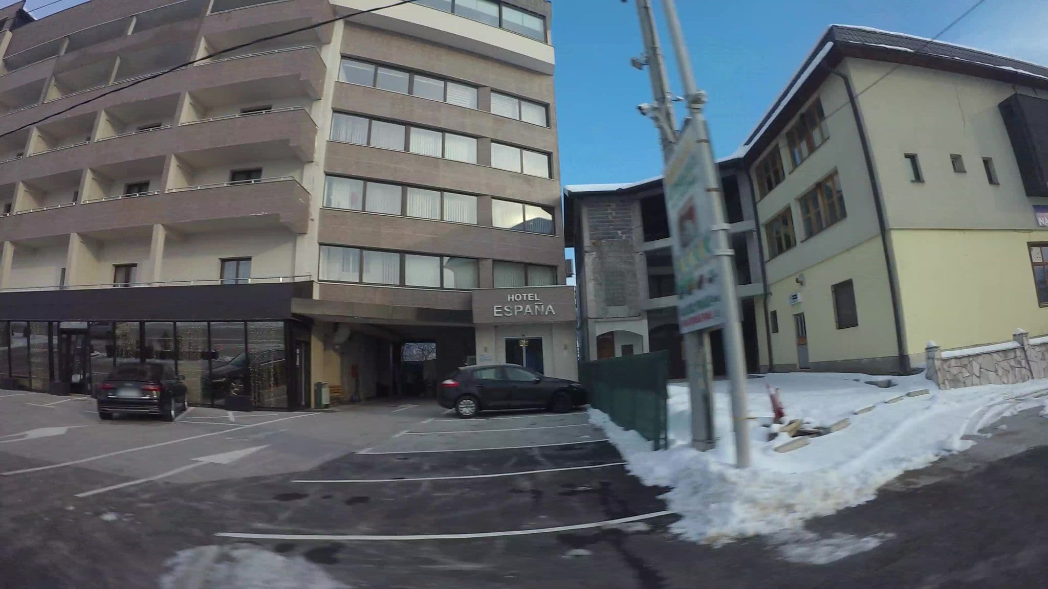 Street view near Hotel Espana, Sarajevo — © kaartcam (CC BY-SA · Mapillary)