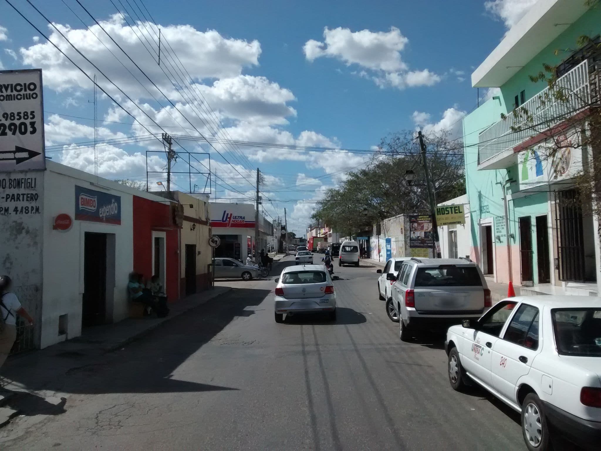 Street view near Hotel Las Mestizas, Valladolid — © carlosmnoriega (CC BY-SA · Mapillary)