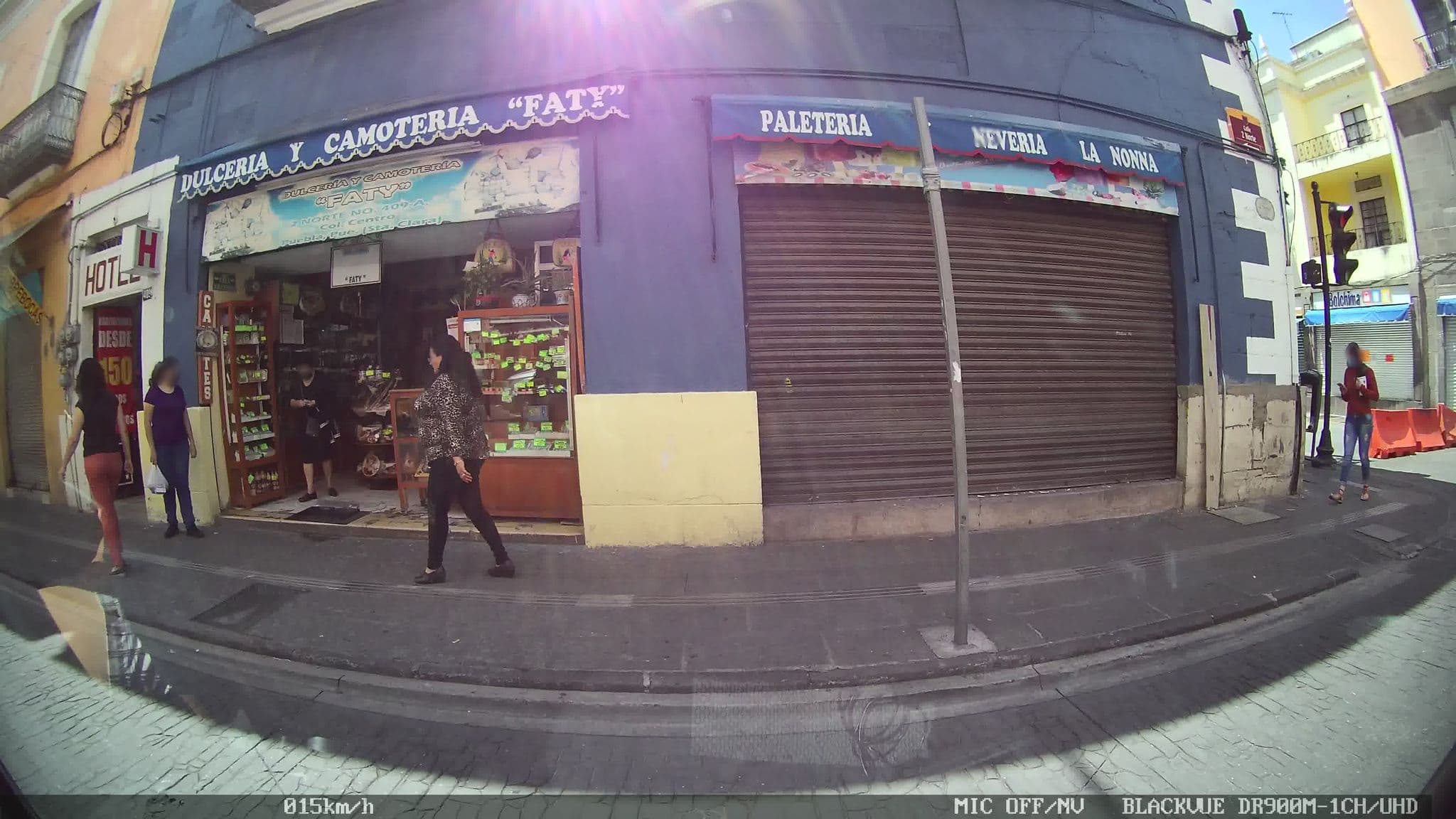 Street view near Hotel Victoria, Puebla — © kaart_4 (CC BY-SA · Mapillary)