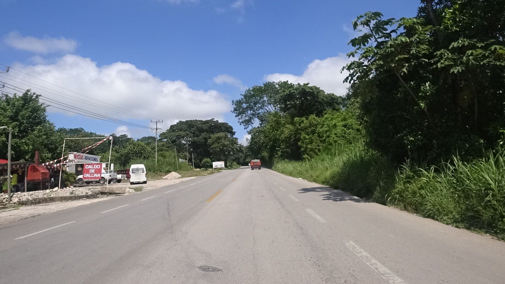 Street view near Hotel Las Palmas, Palenque — © z0rg (CC BY-SA · Mapillary)