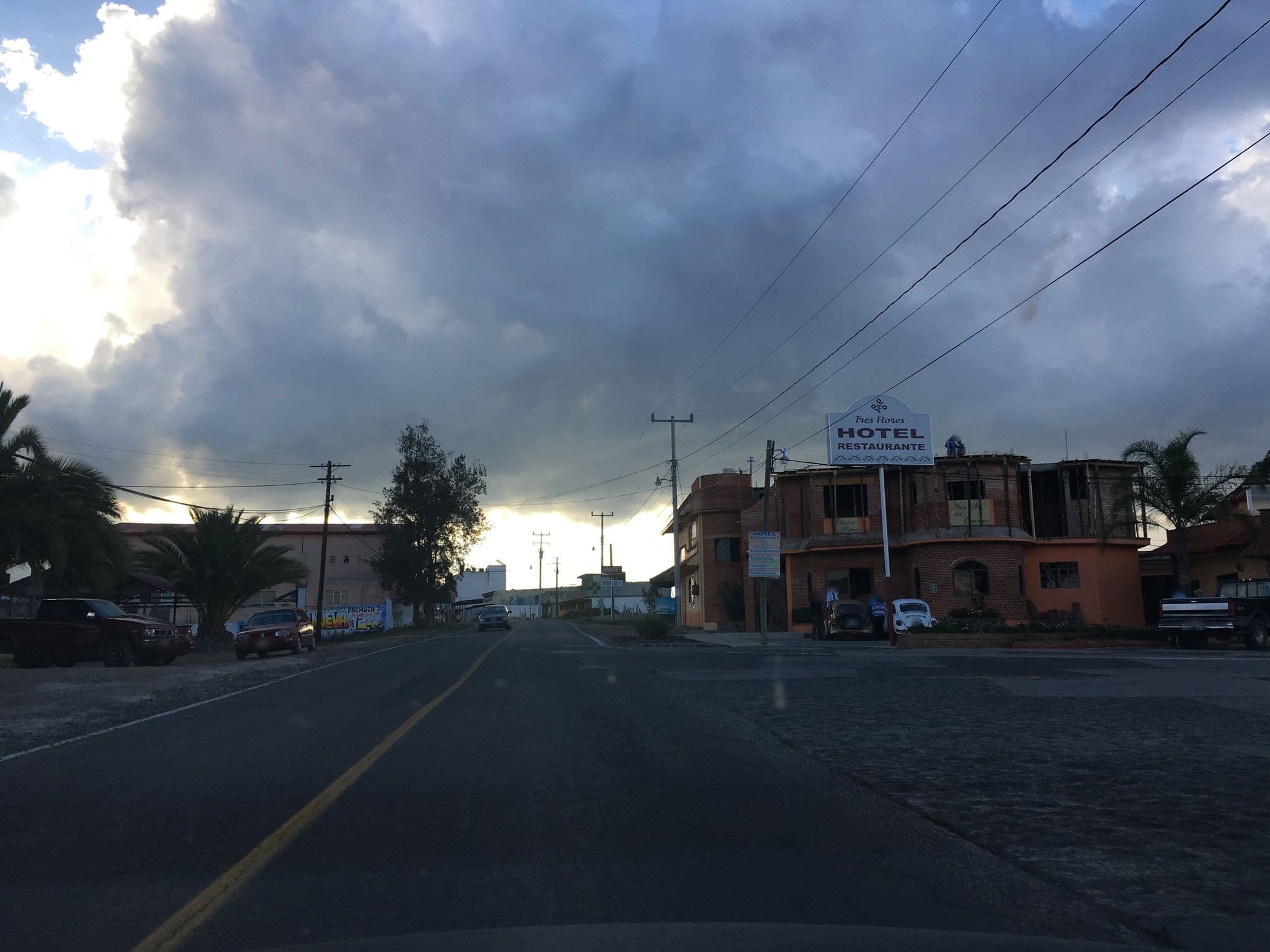 Street view near Hotel Kuautli, San José Ocotillos — © nicovargas (CC BY-SA · Mapillary)