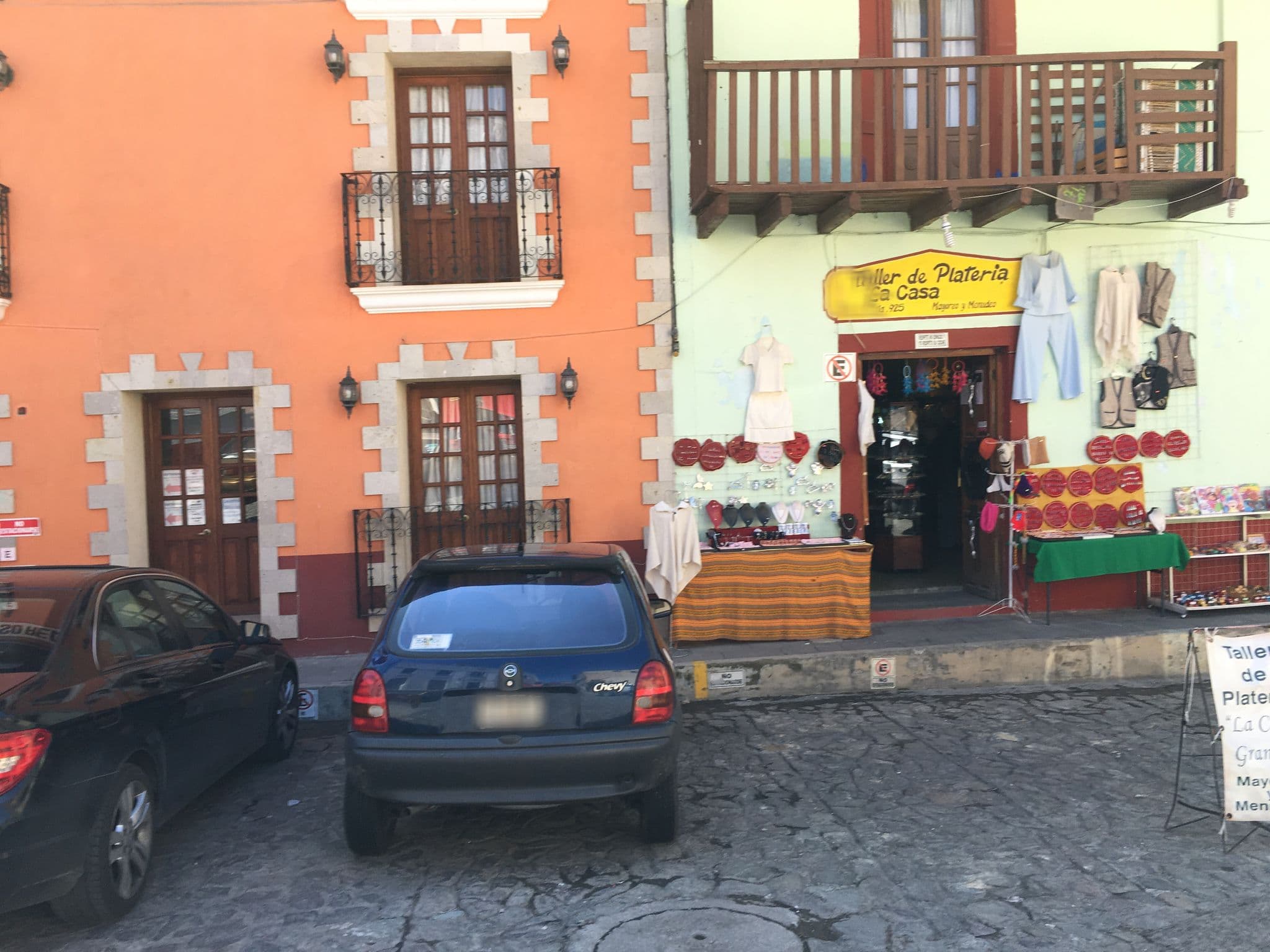 Street view near Hotel Paraiso Real, Mineral del Monte — © ccossio (CC BY-SA · Mapillary)