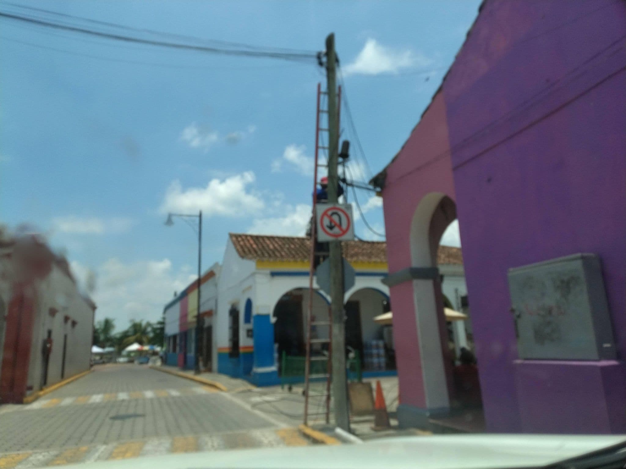 Street view near Hotel Reforma Tlacotalpan, Tlacotalpan — © cu_CARTOGRAFIA (CC BY-SA · Mapillary)