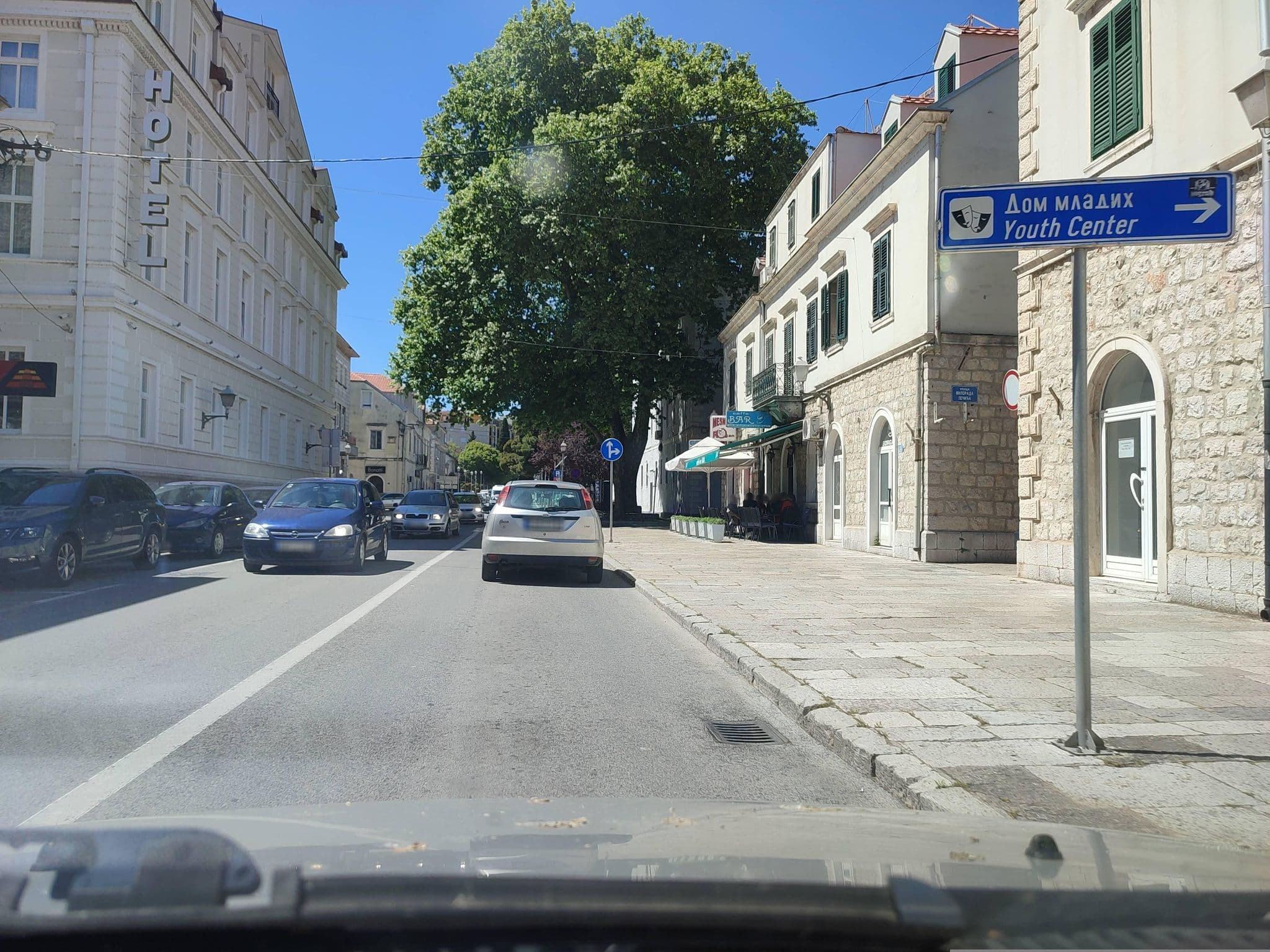 Street view near Hotel Central Park, Trebinje — © pedja (CC BY-SA · Mapillary)