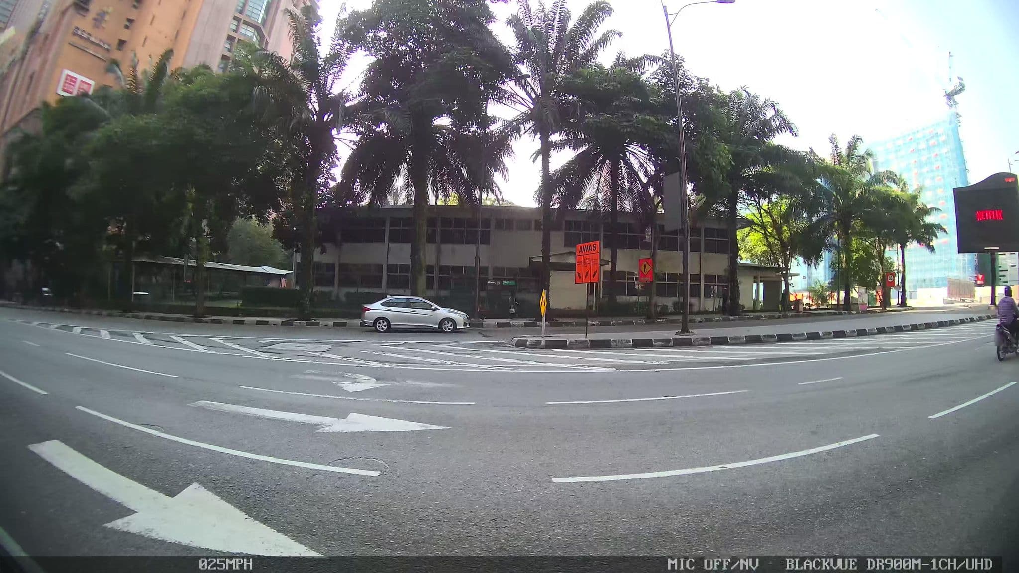 Street view near Berjaya Times Square Hotel, Bukit Bintang