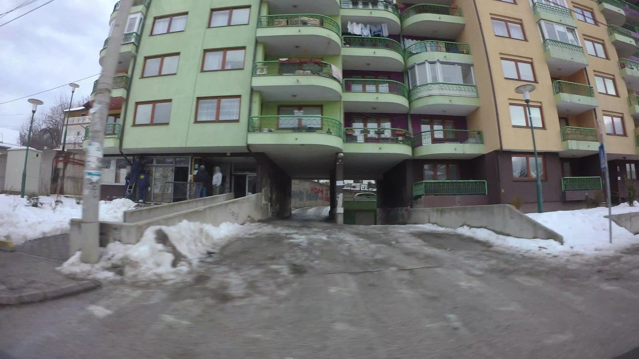 Street view near Šarene zgrade, Sarajevo — © kaartcam (CC BY-SA · Mapillary)