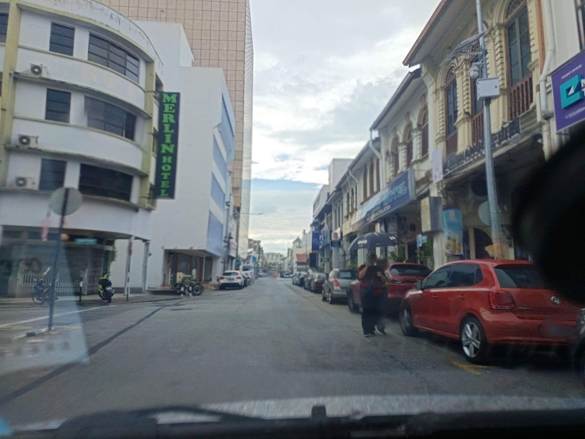 Street view near Friendship Motel, George Town