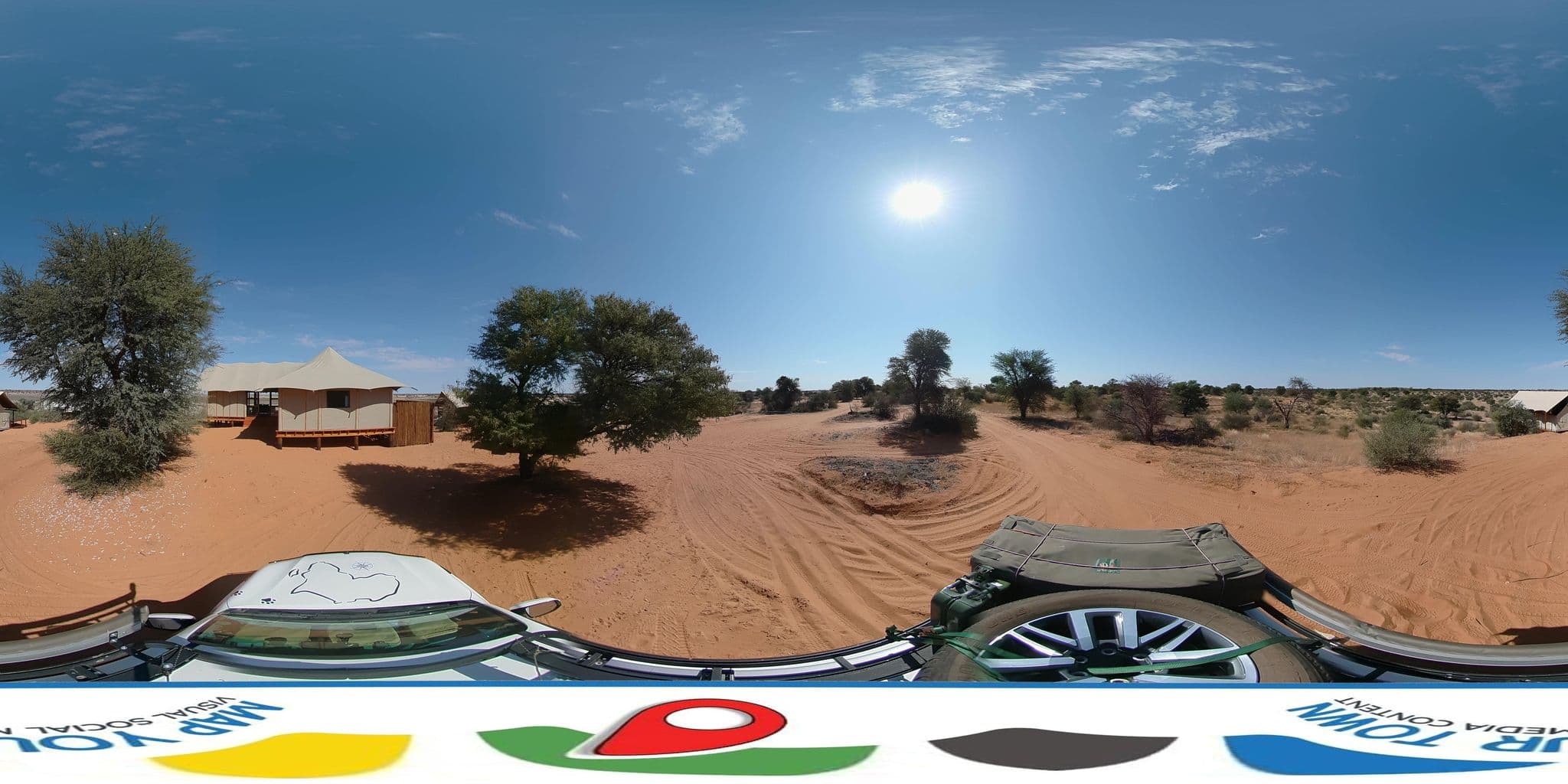 Street view near Tashebube Polentsa Lodge, Koës — © photosofafrica (CC BY-SA · Mapillary)