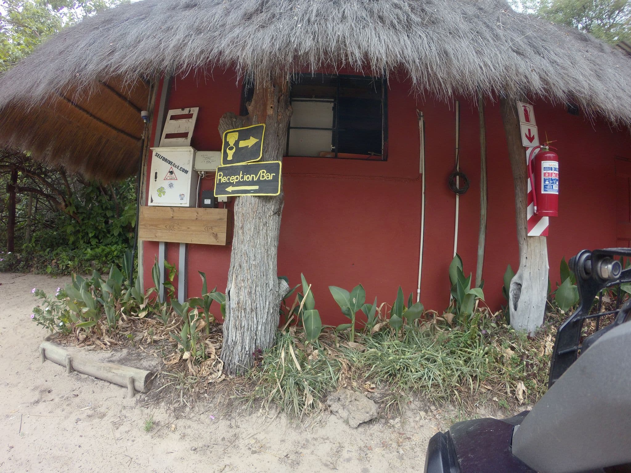 Street view near Ngepi Camp Reception, Bagani — © jwilbrink (CC BY-SA · Mapillary)