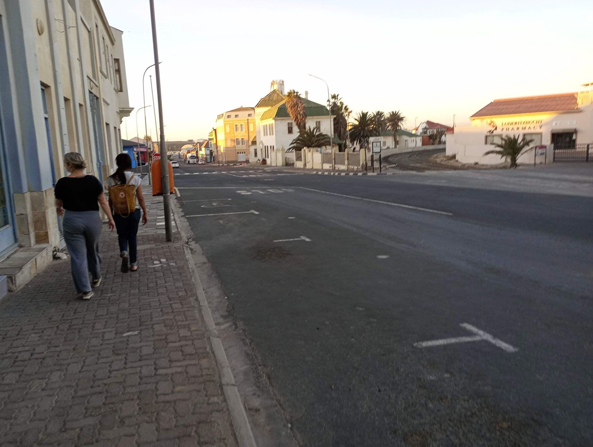 Street view near Haus Sandrose, Lüderitz — © adryanegorayeb (CC BY-SA · Mapillary)
