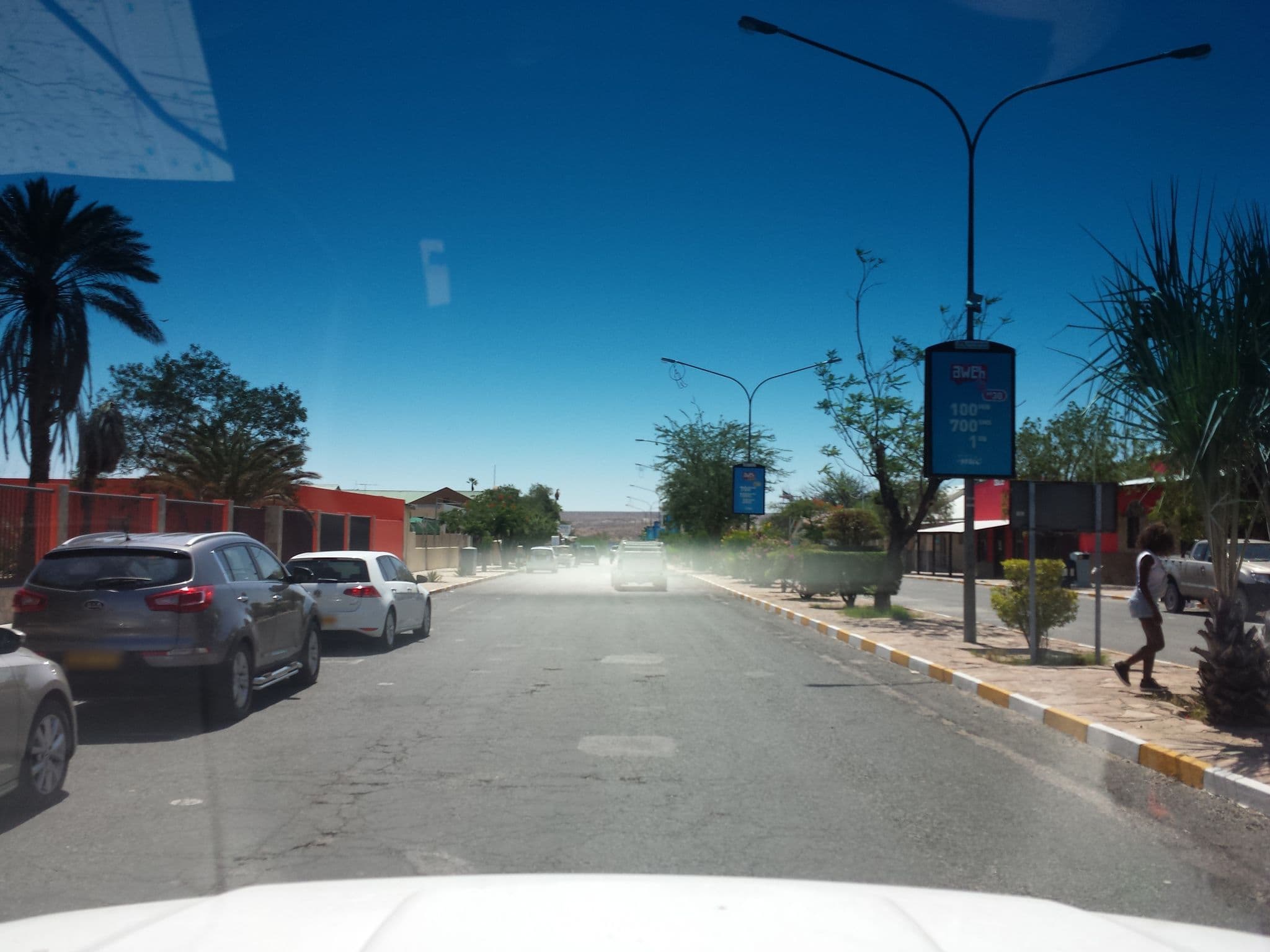 Street view near Hotel Pension Bahnhof, Usakos — © staehler (CC BY-SA · Mapillary)