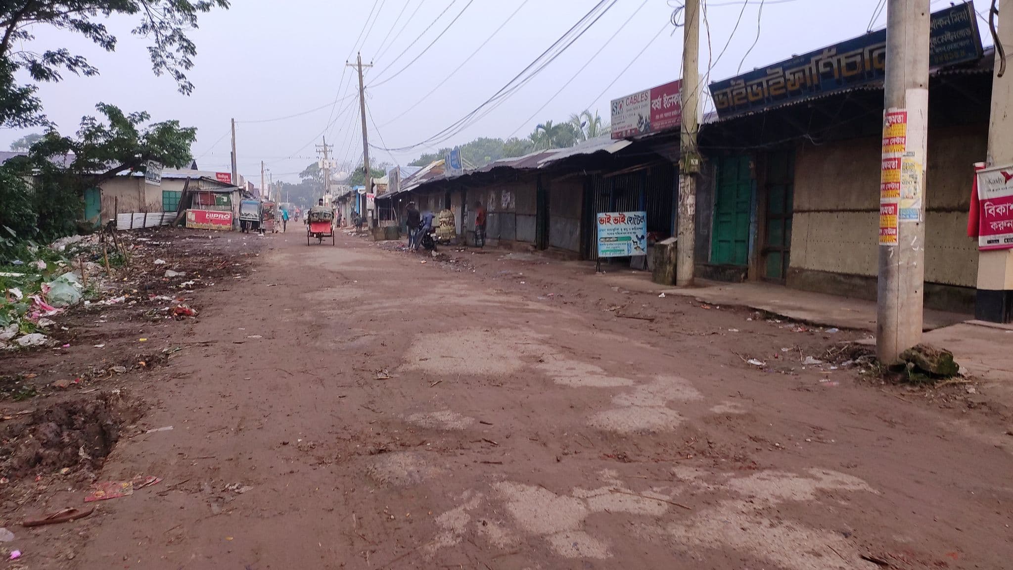 Street view near Vai Vai Hotel, Netrakona — © hamim (CC BY-SA · Mapillary)
