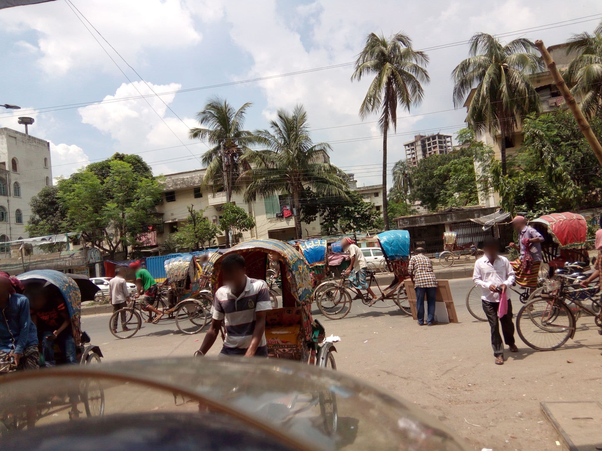 Street view near Hotel Jonaki, Paltan — © mapdhaka (CC BY-SA · Mapillary)