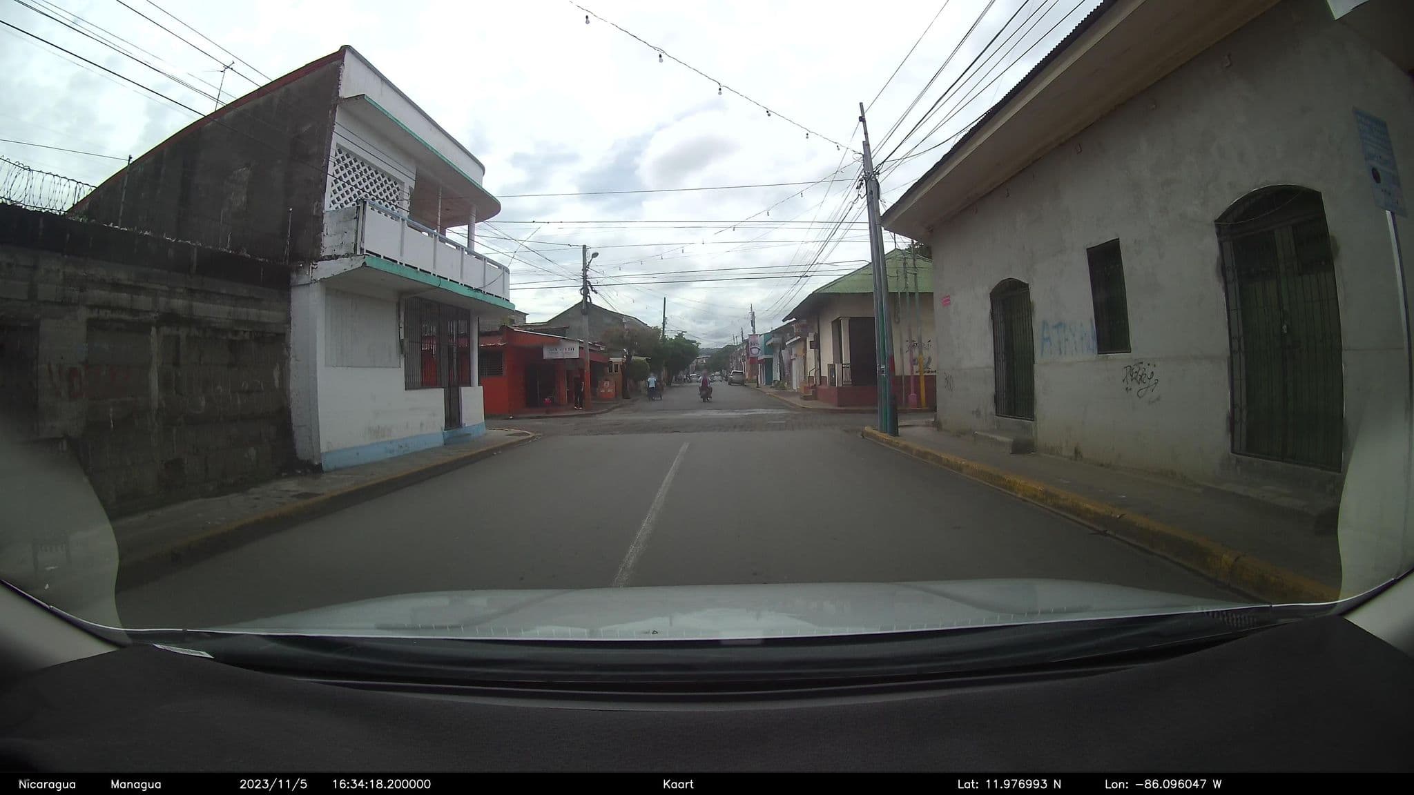 Street view near Hotel Regis, Masaya — © kaart_2 (CC BY-SA · Mapillary)