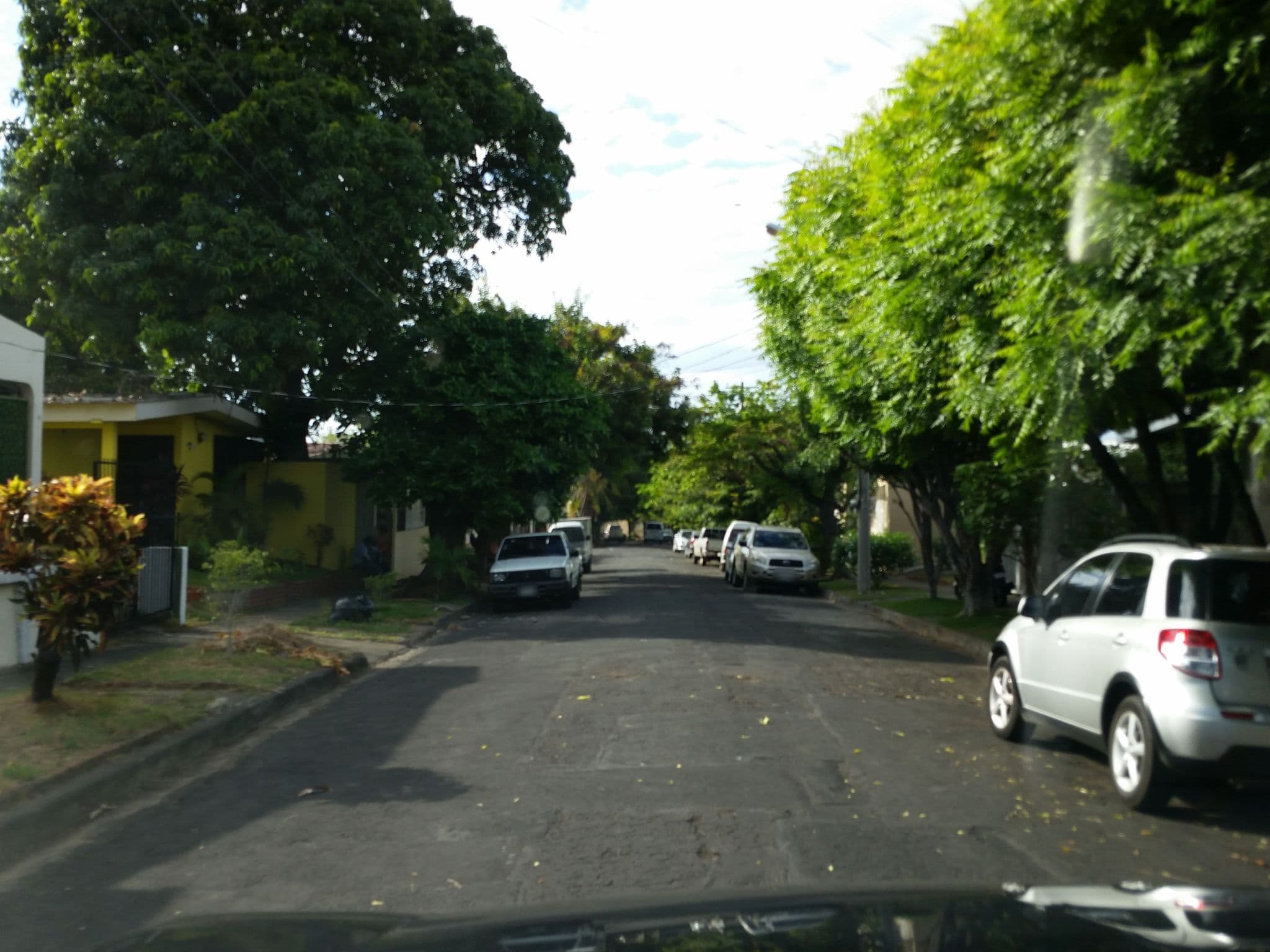 Street view near Susana's House, Managua