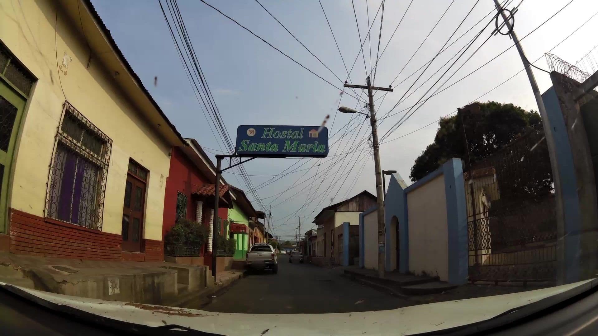 Street view near Hostal Santa María, Masaya — © kaartcam (CC BY-SA · Mapillary)