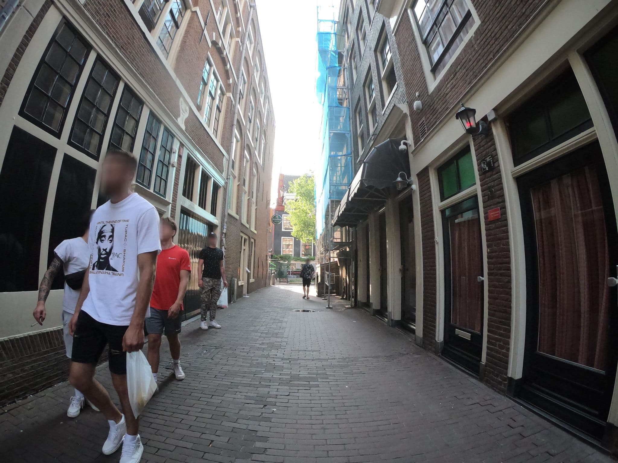 Street view near Torenzicht, Amsterdam