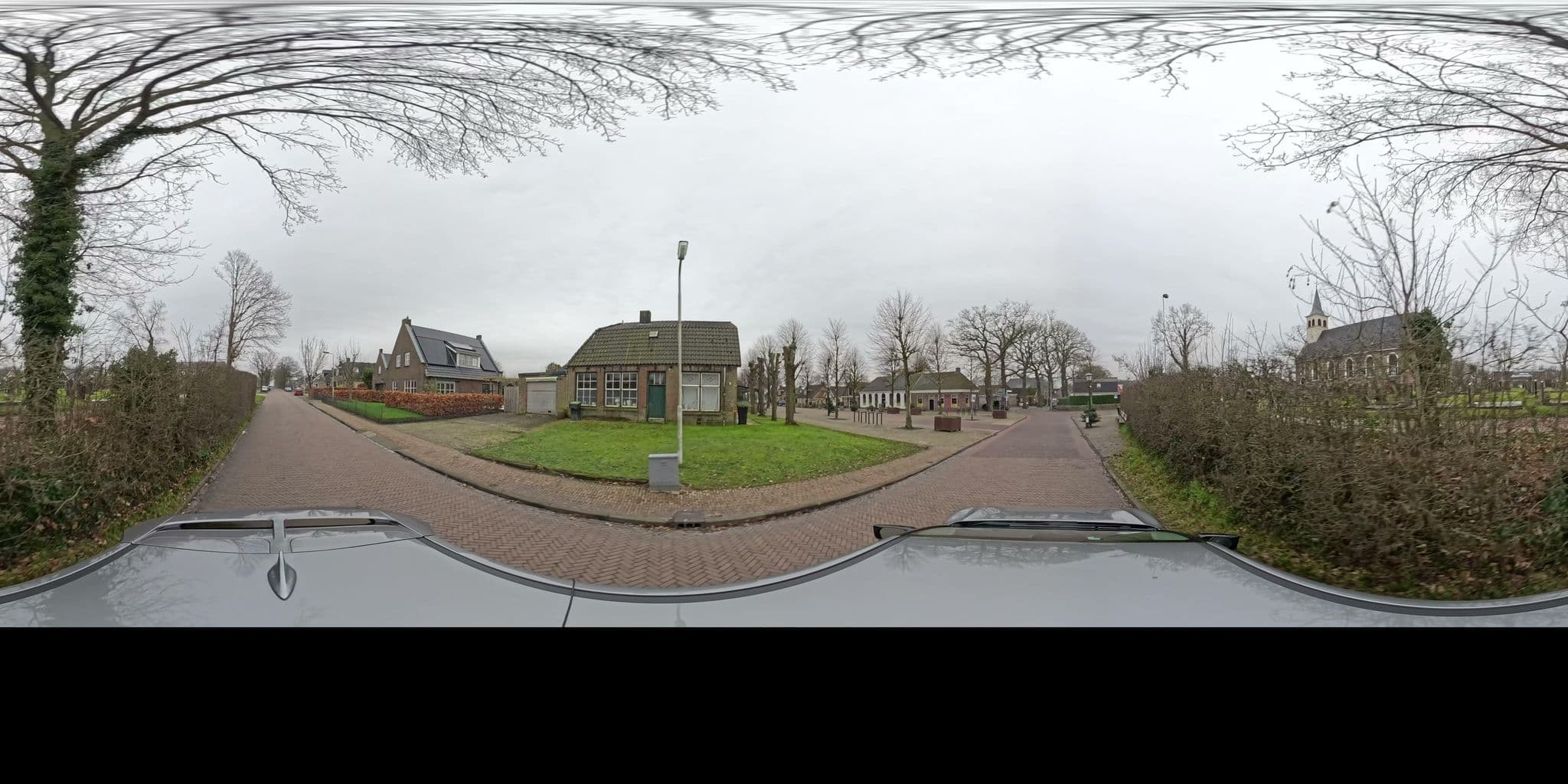 Street view near Hotel Restaurant Boschlust, Oudemirdum — © thewizard (CC BY-SA · Mapillary)