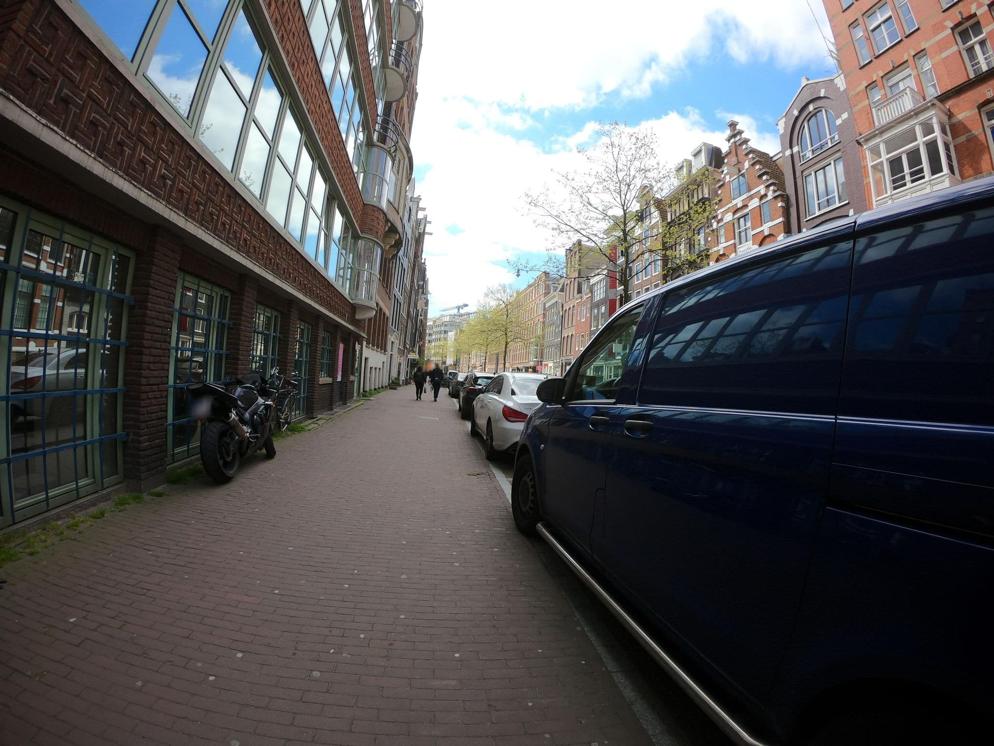 Street view near Hotel Utopia, Amsterdam
