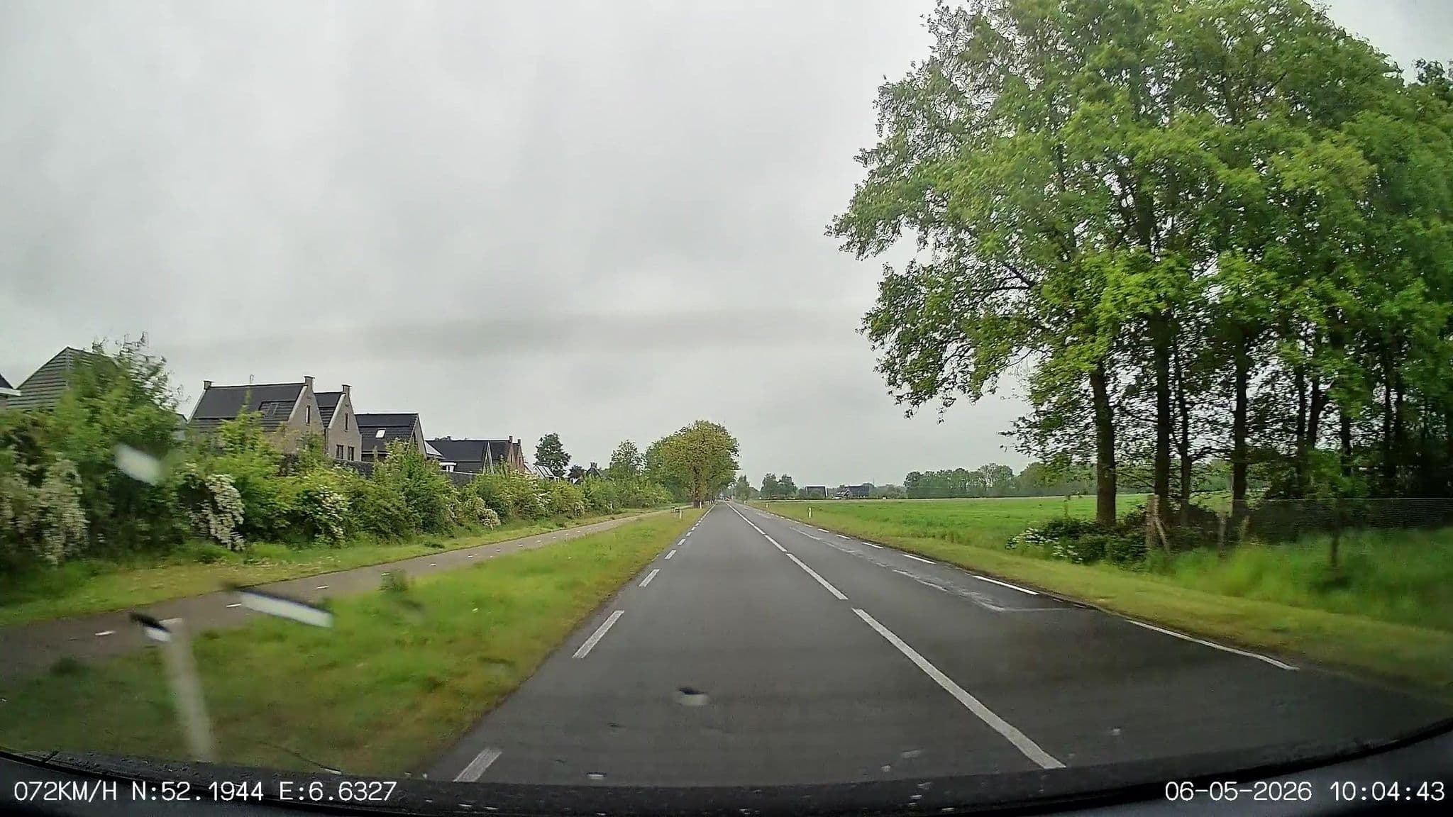 Street view near Broekkamp's Bed & Breakfast, Hengevelde — © thewizard (CC BY-SA · Mapillary)