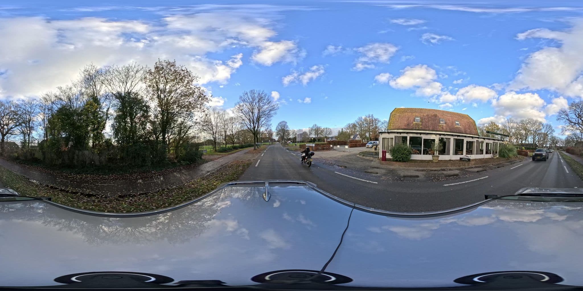 Street view near De Wapser Herberg, Vledder — © thewizard (CC BY-SA · Mapillary)