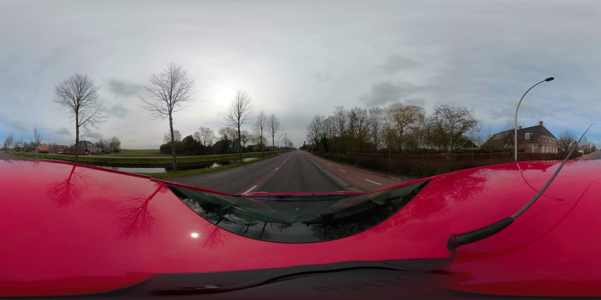 Street view near Gastenboerderij "Aan de kromme wijk", Appelscha — © robinvdlinde (CC BY-SA · Mapillary)