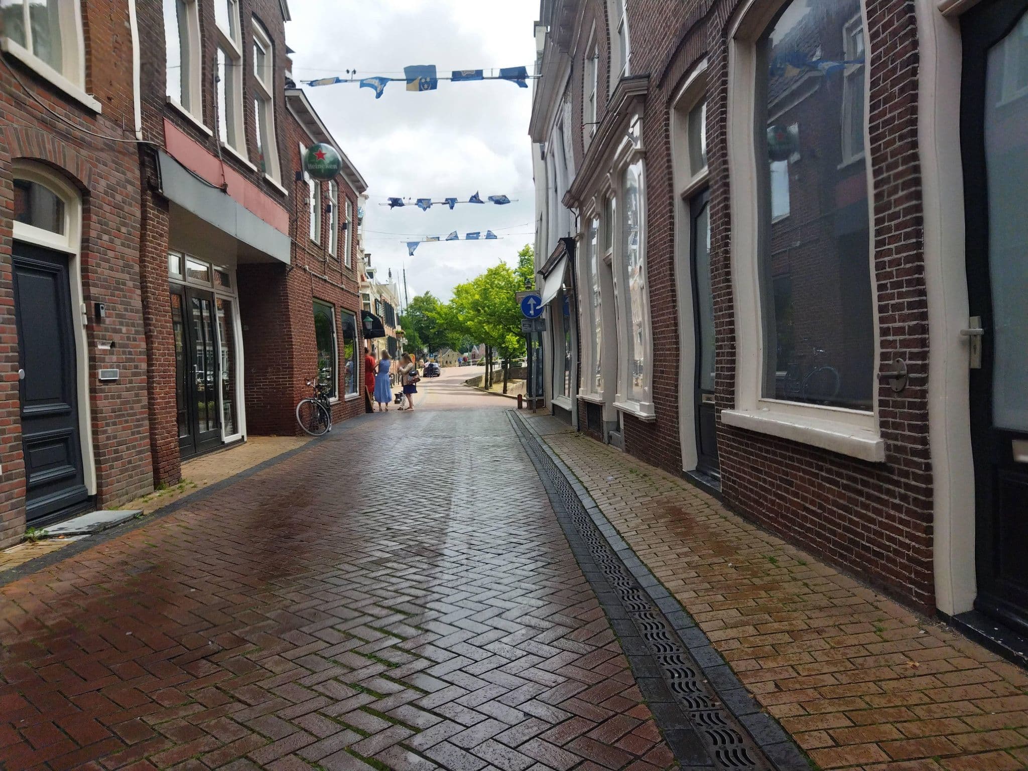 Street view near 't Raedhûs, Dokkum — © changchun1 (CC BY-SA · Mapillary)