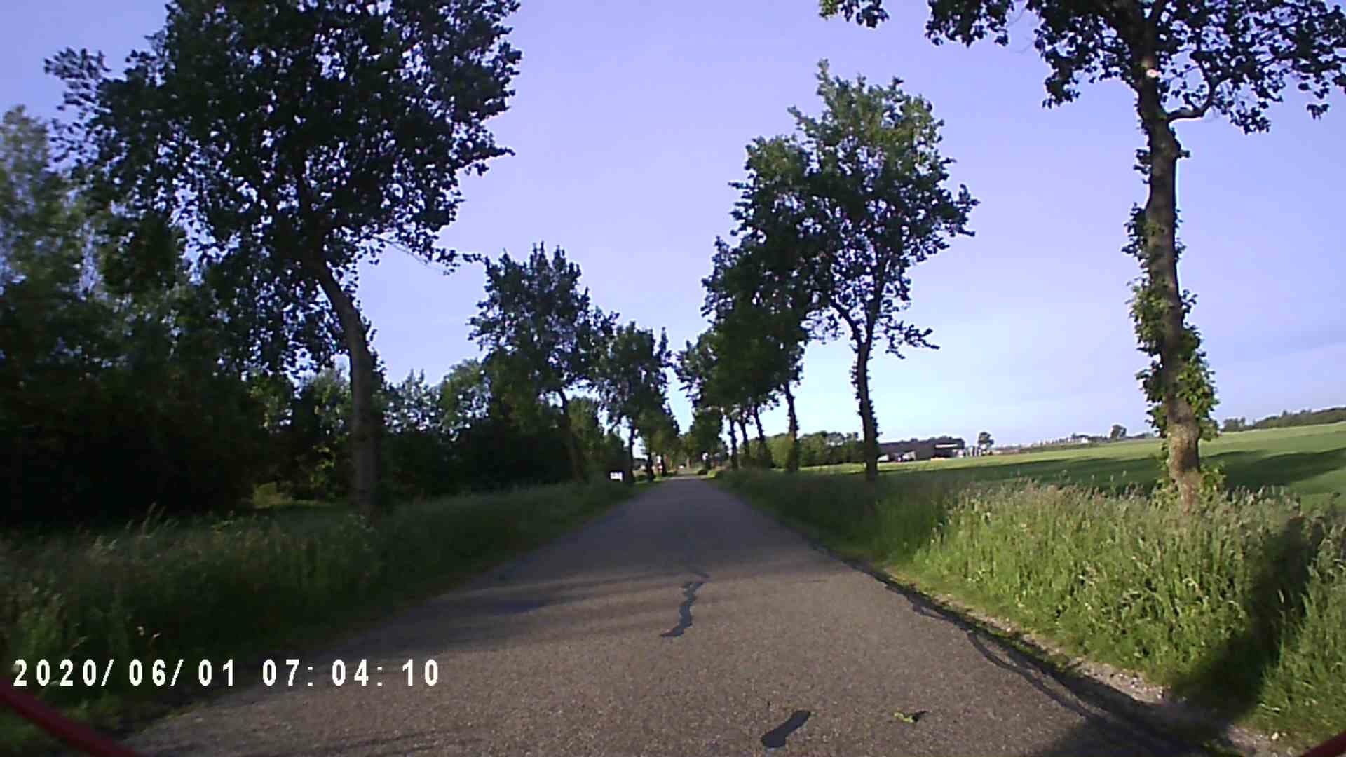 Street view near Hammerslag, Kollumersweach — © ezinge (CC BY-SA · Mapillary)