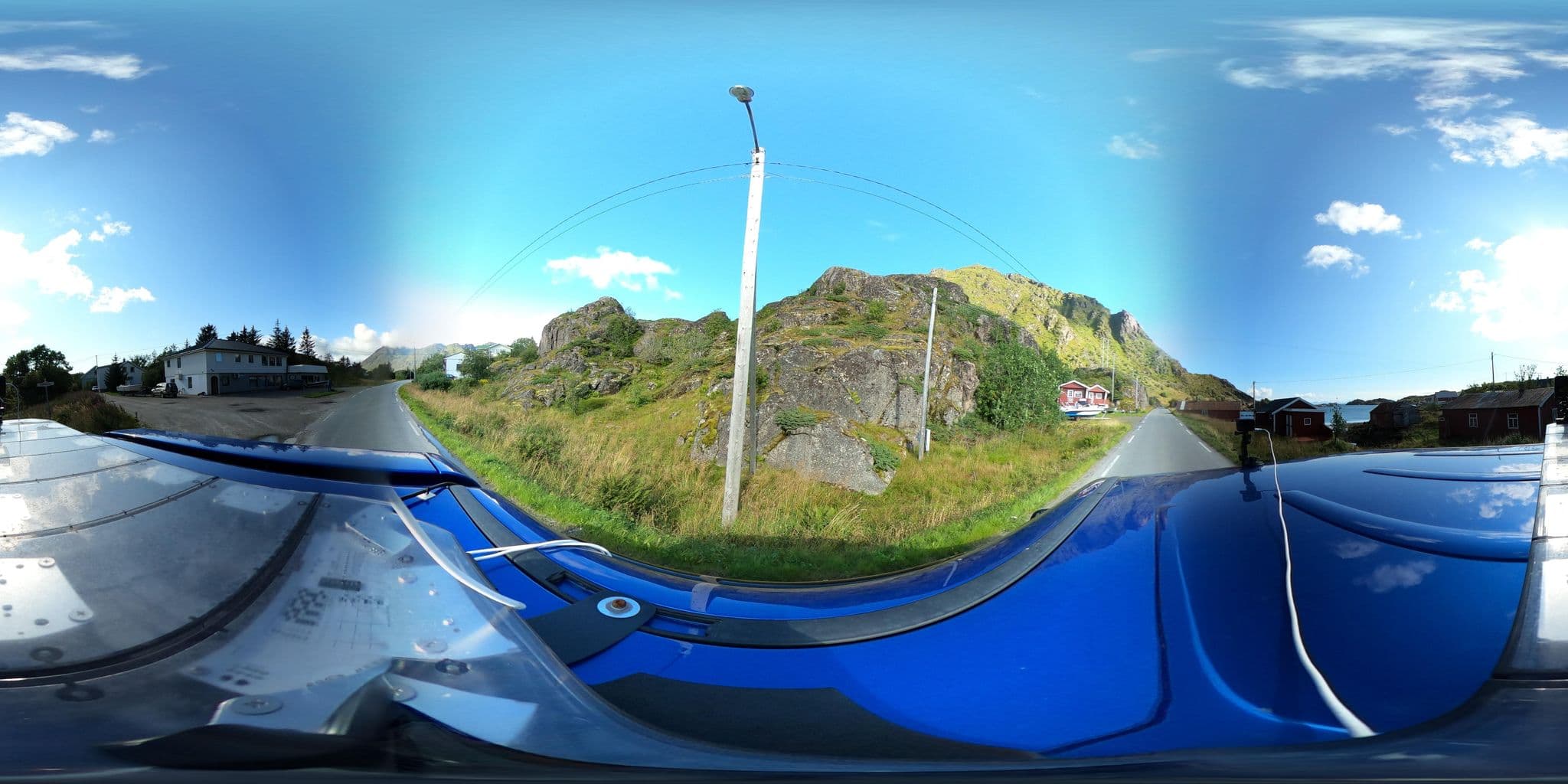 Street view near Steine Rorbu, Leknes — © catoandersen (CC BY-SA · Mapillary)