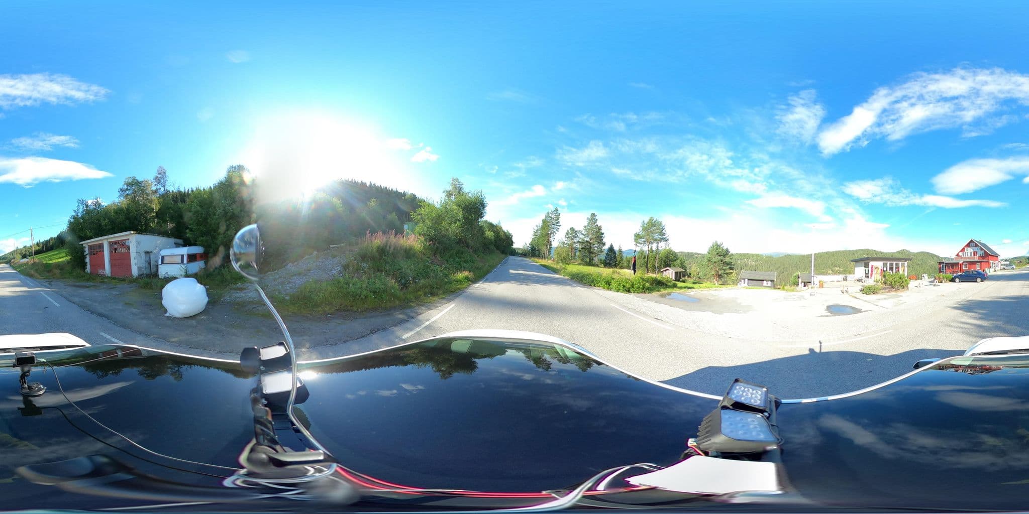 Street view near Lille Østerrike, Rjukan — © catoandersen (CC BY-SA · Mapillary)