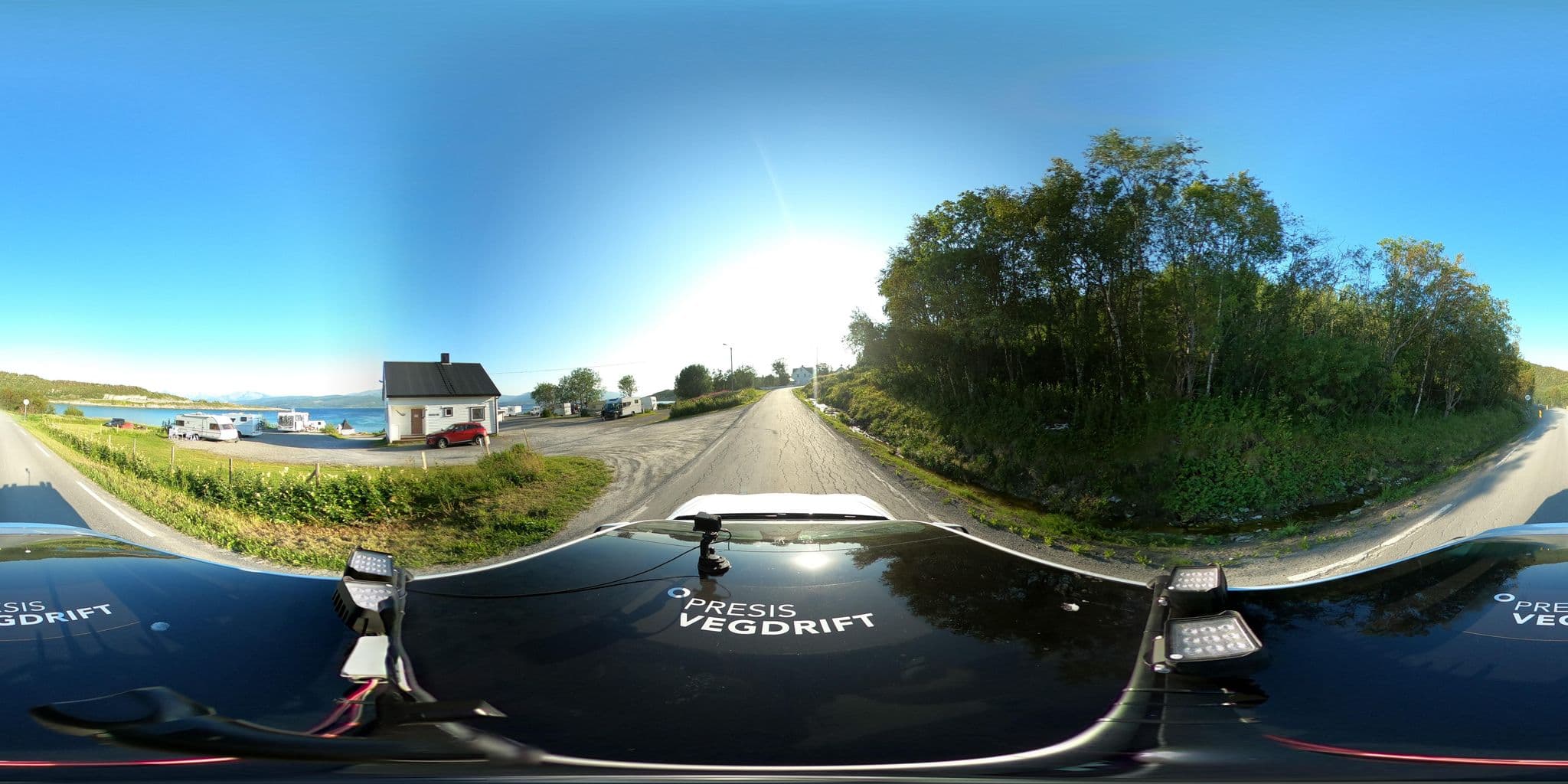 Street view near Evenes Lofoten, Narvik — © catoandersen (CC BY-SA · Mapillary)