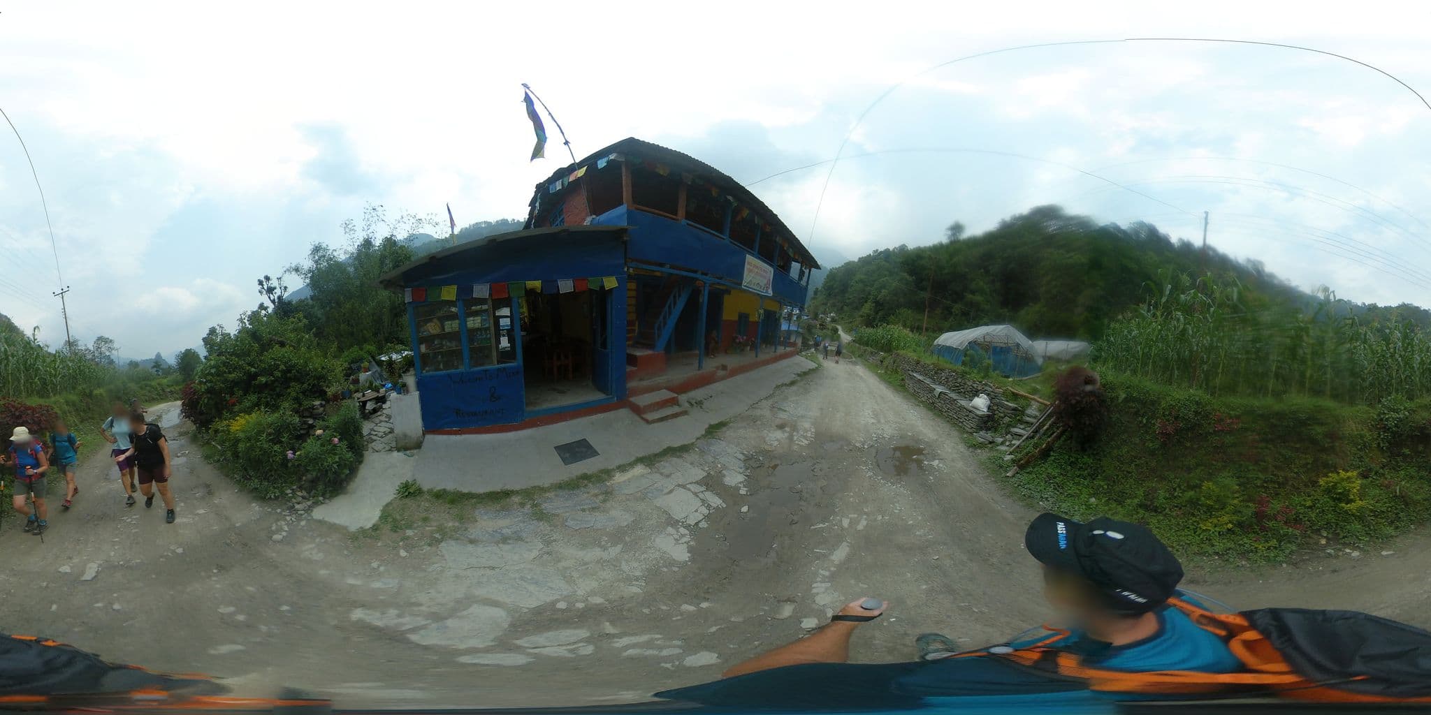 Street view near Mira Lodge, Chitre