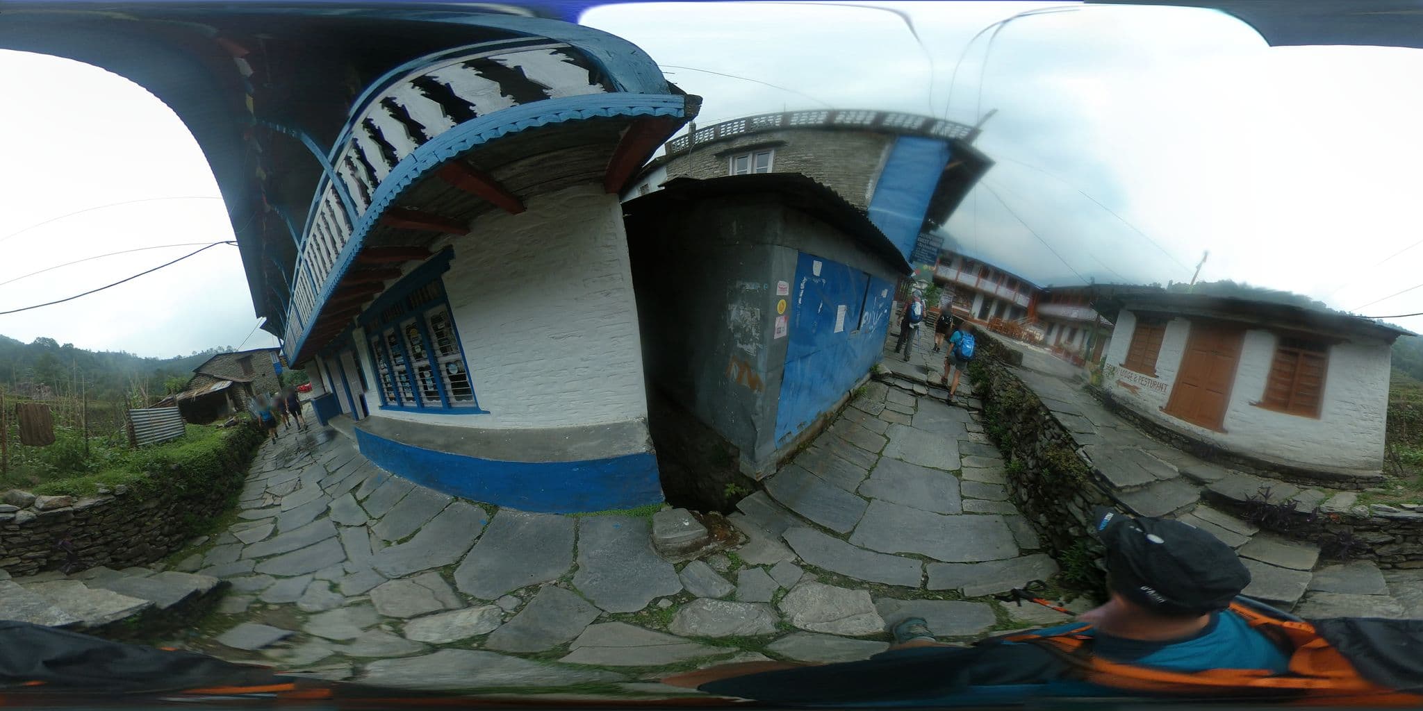 Street view near Mamta Guesthouse, Chitre