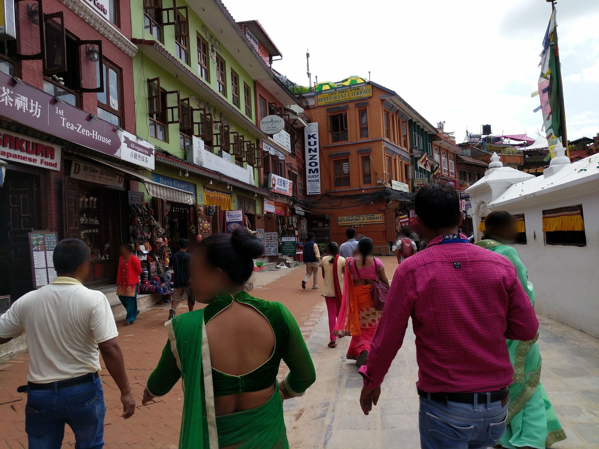 Street view near Comfort, Kathmandu