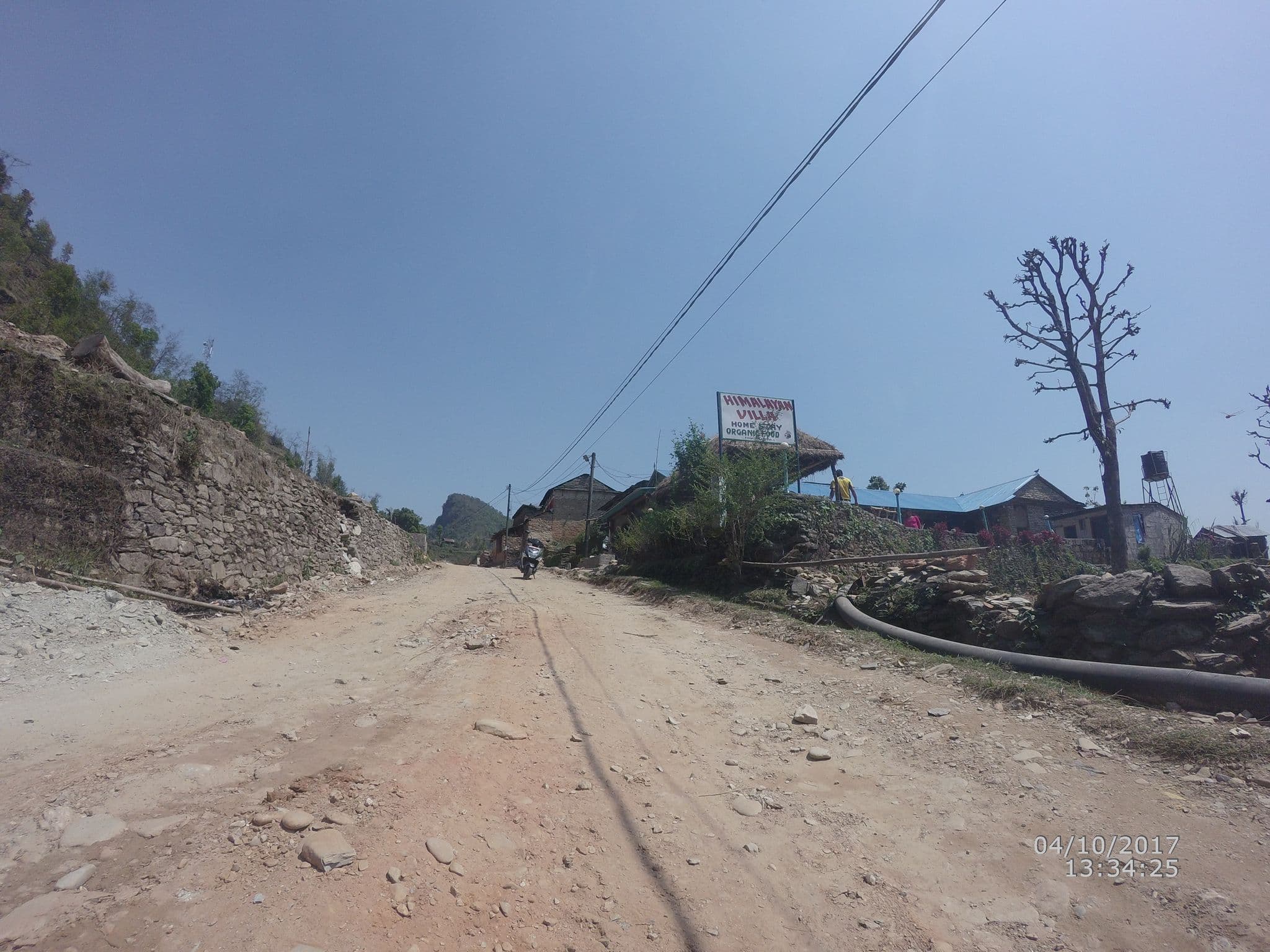 Street view near Himalayan Villa, Pokhara