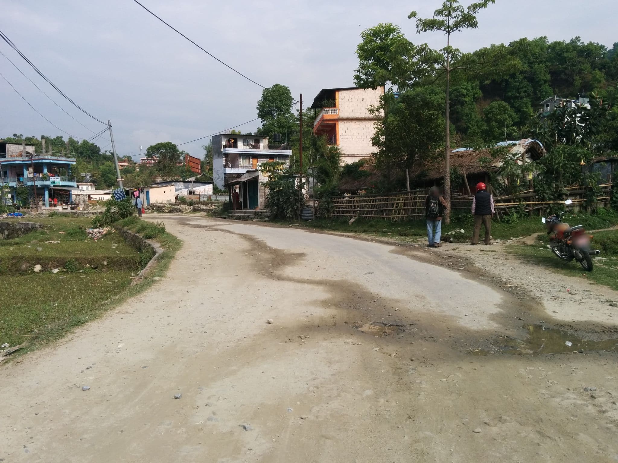 Street view near Sedi Camping side, Pokhara