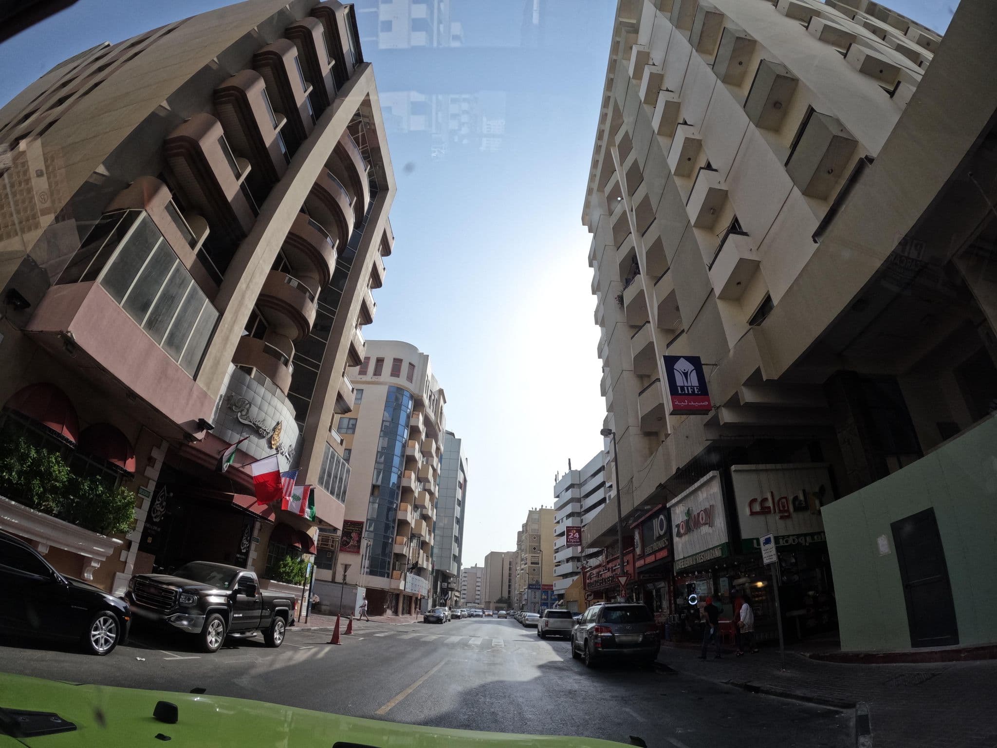 Street view near Broadway Hotel, Būr Sa‘īd — © countzero5 (CC BY-SA · Mapillary)