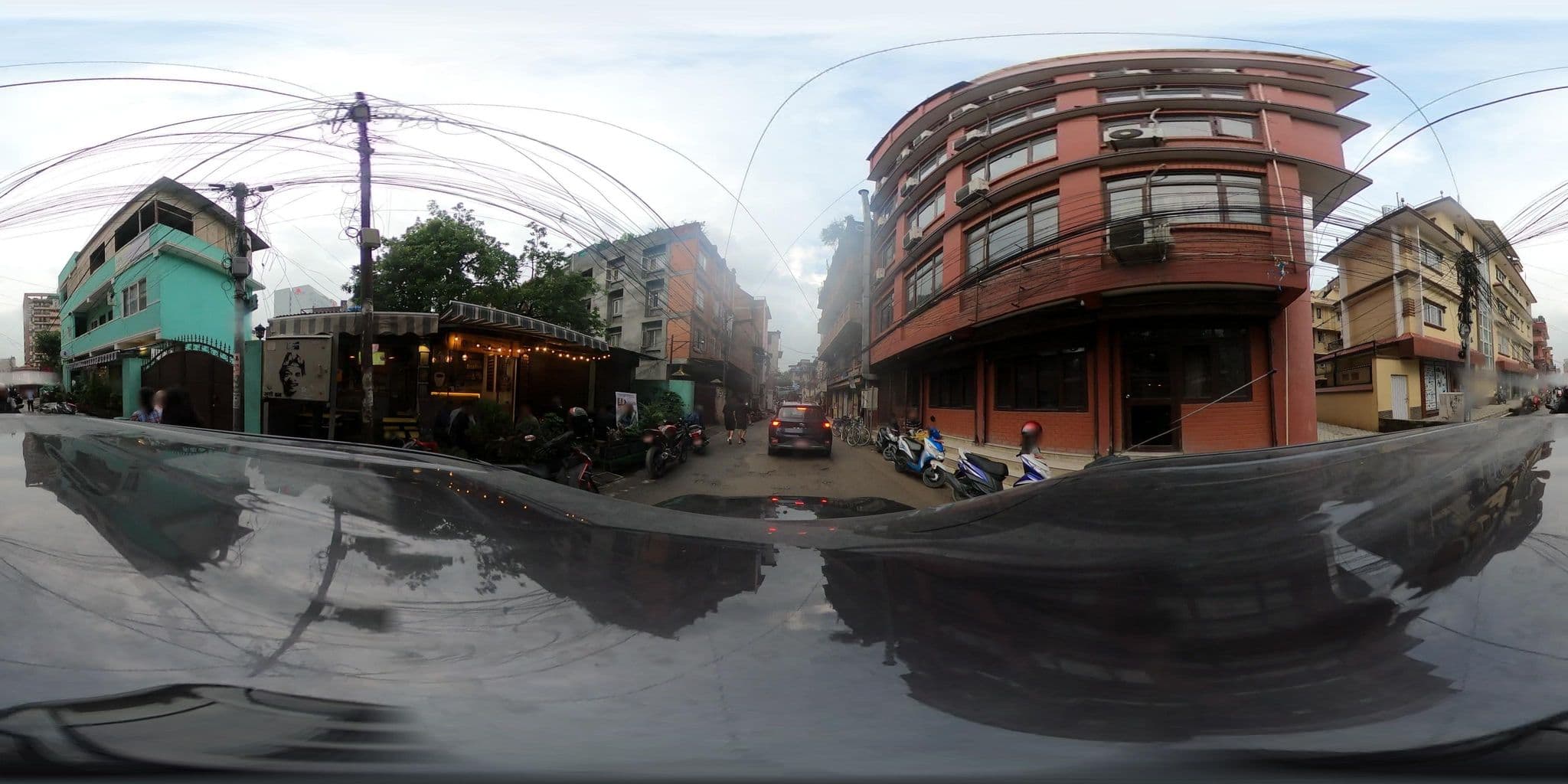 Street view near Hotel Brihaspati, Kathmandu