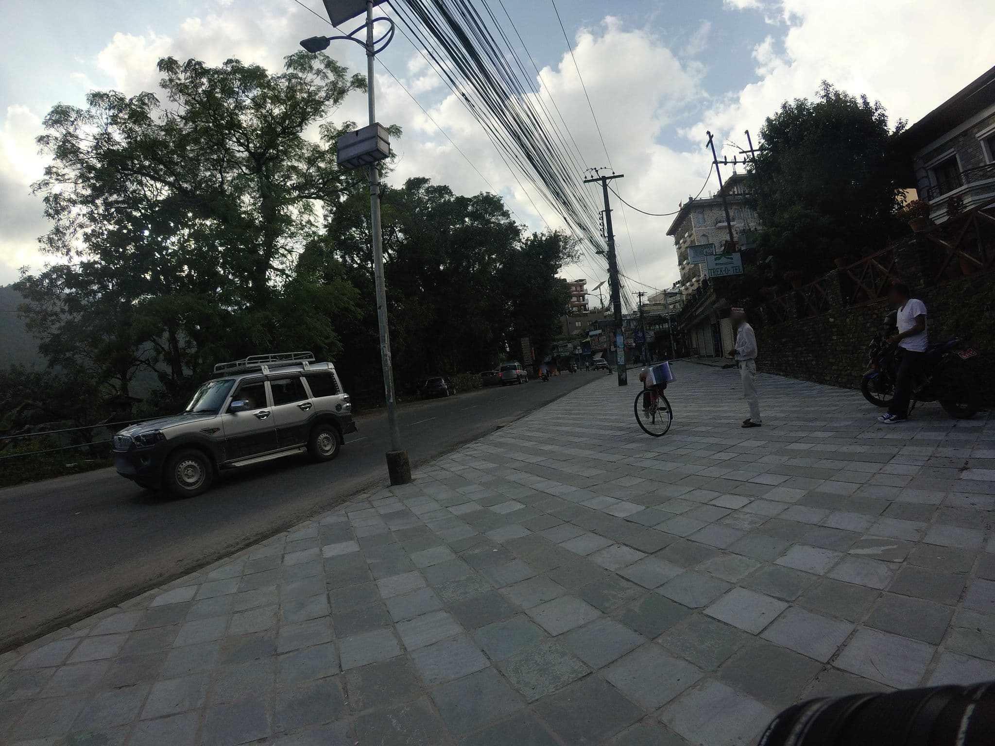 Street view near Trek-O-Tel Pokhara, Pokhara
