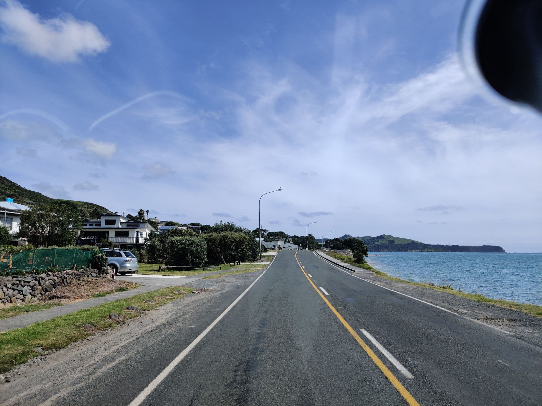 Street view near Opononi Lighthouse Motel, Rawene — © elphix (CC BY-SA · Mapillary)