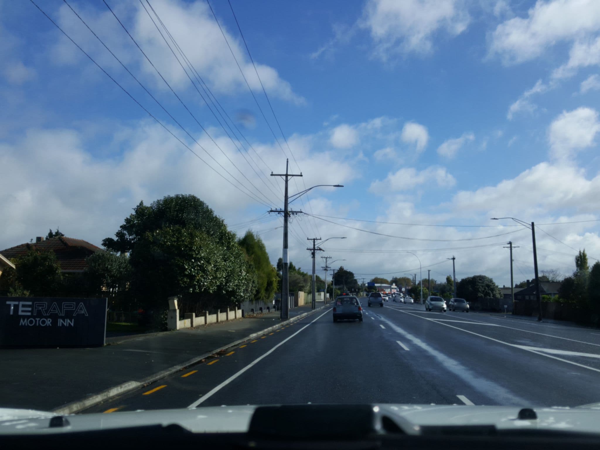 Street view near BJ's Motel, Queenwood — © elphix (CC BY-SA · Mapillary)